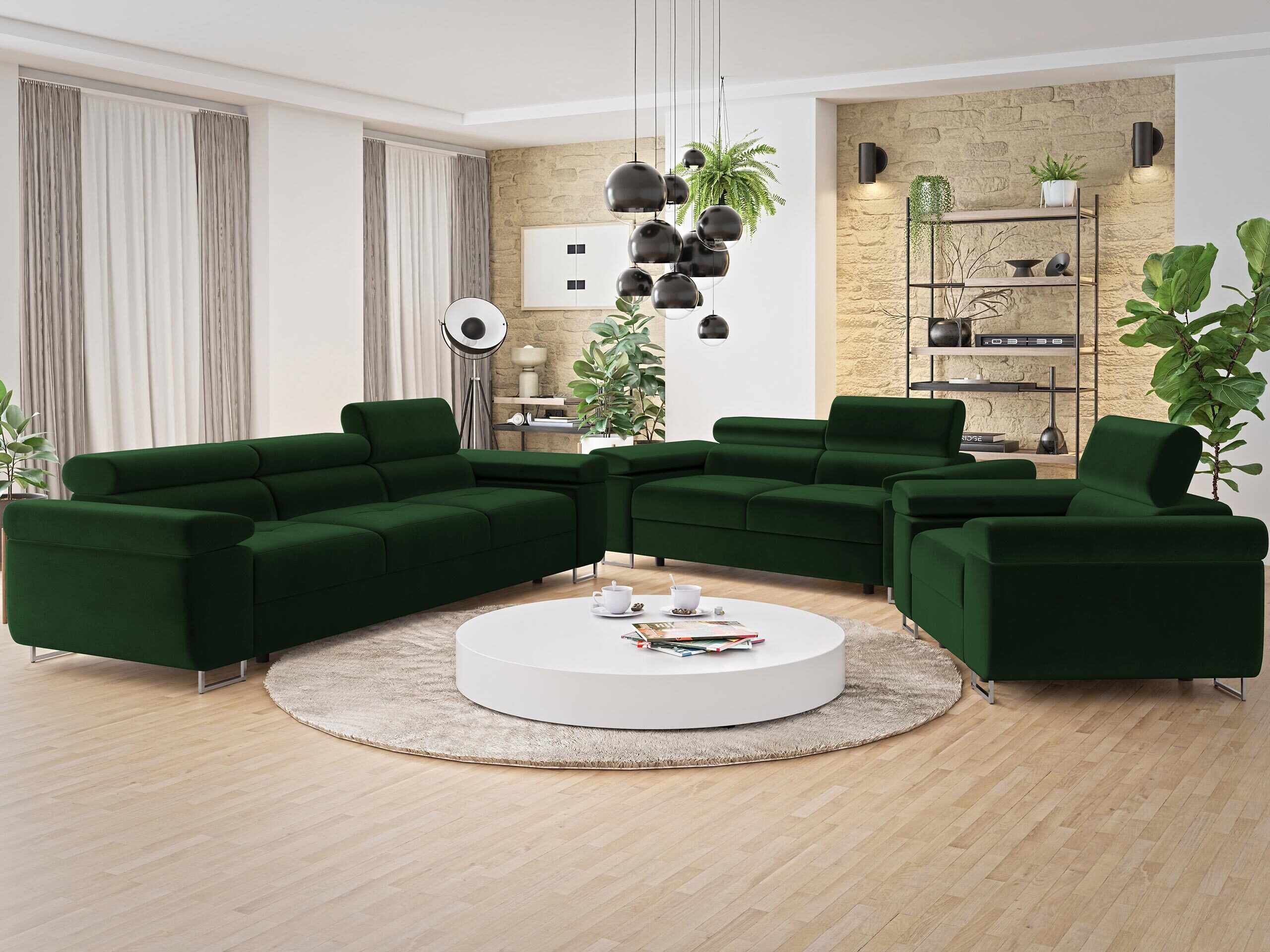 Set tapaciranog nameštaja Comfivo Vinetum (Polo 889)