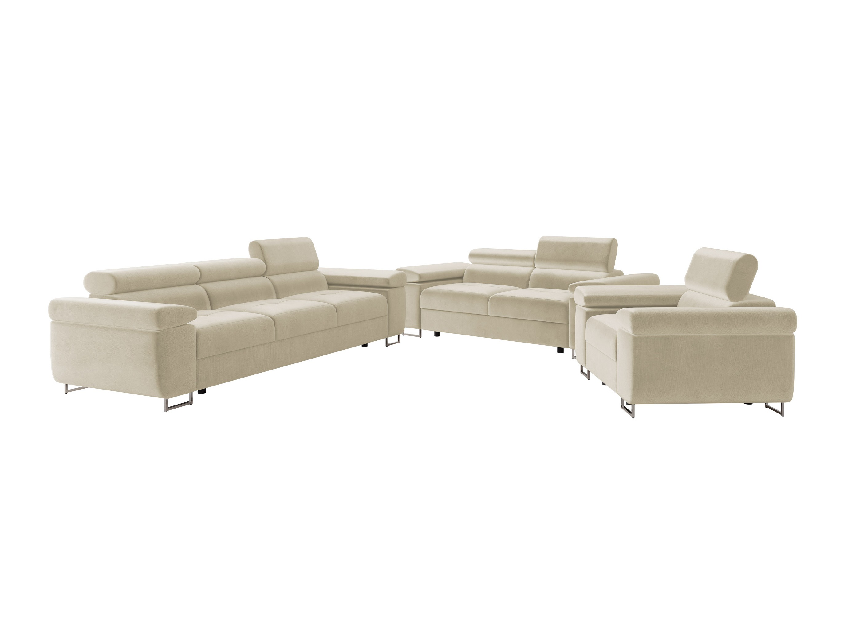 Set tapaciranog nameštaja Comfivo Vinetum (Polo 872)