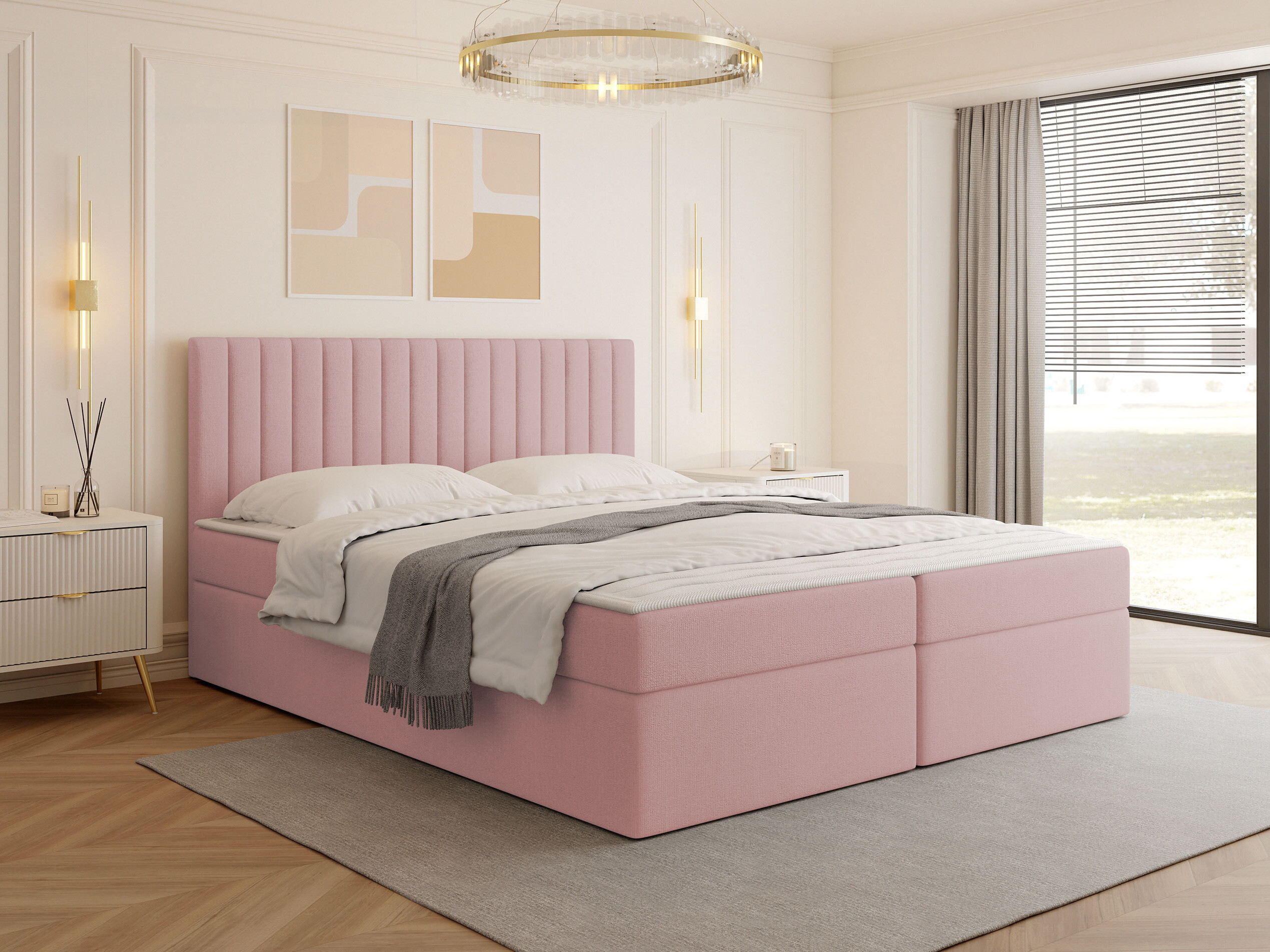 Boxspring krevet Comfivo Apis I (Polo 882)