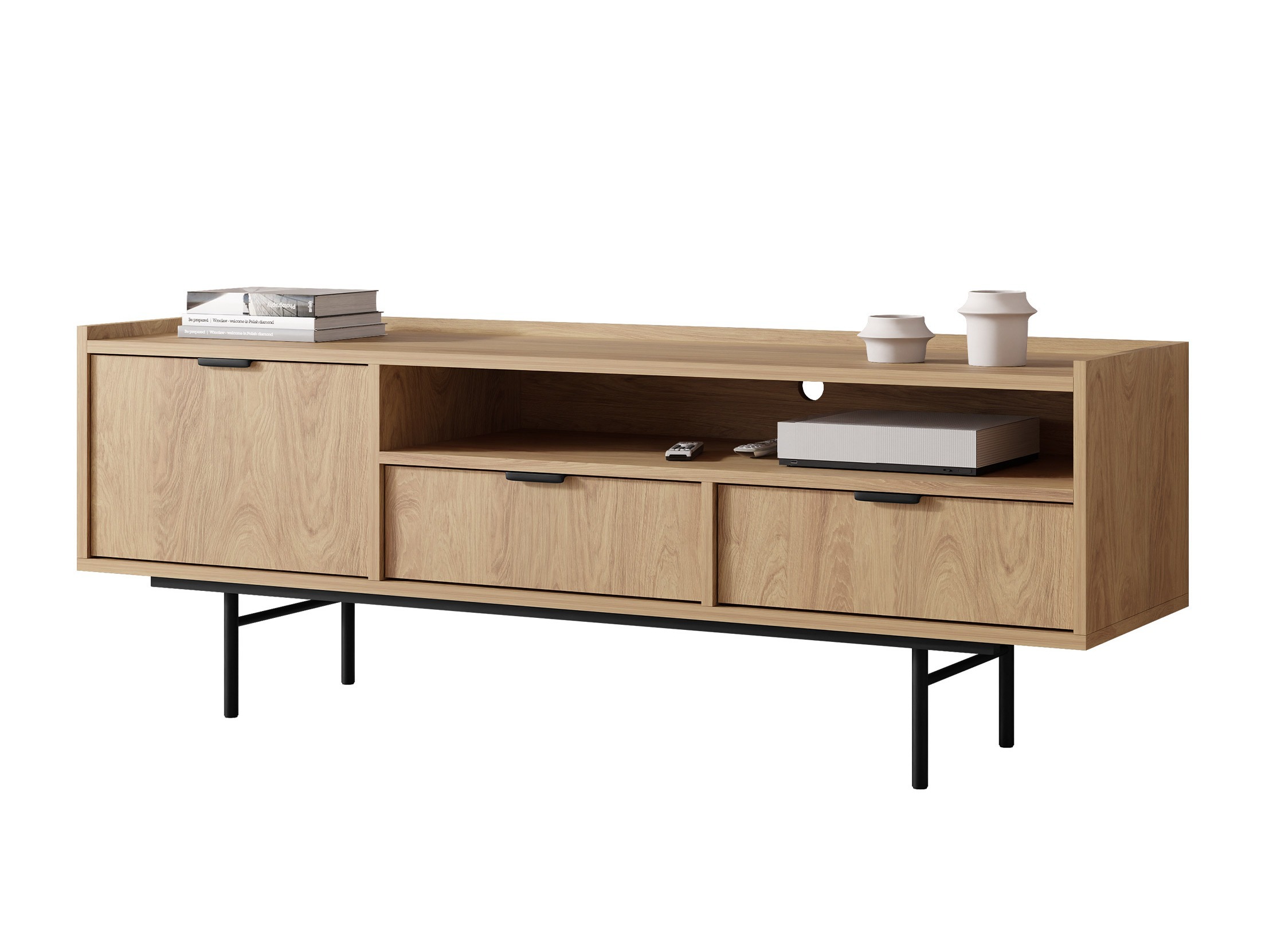 TV komoda Floelbe 104 (Hrast)