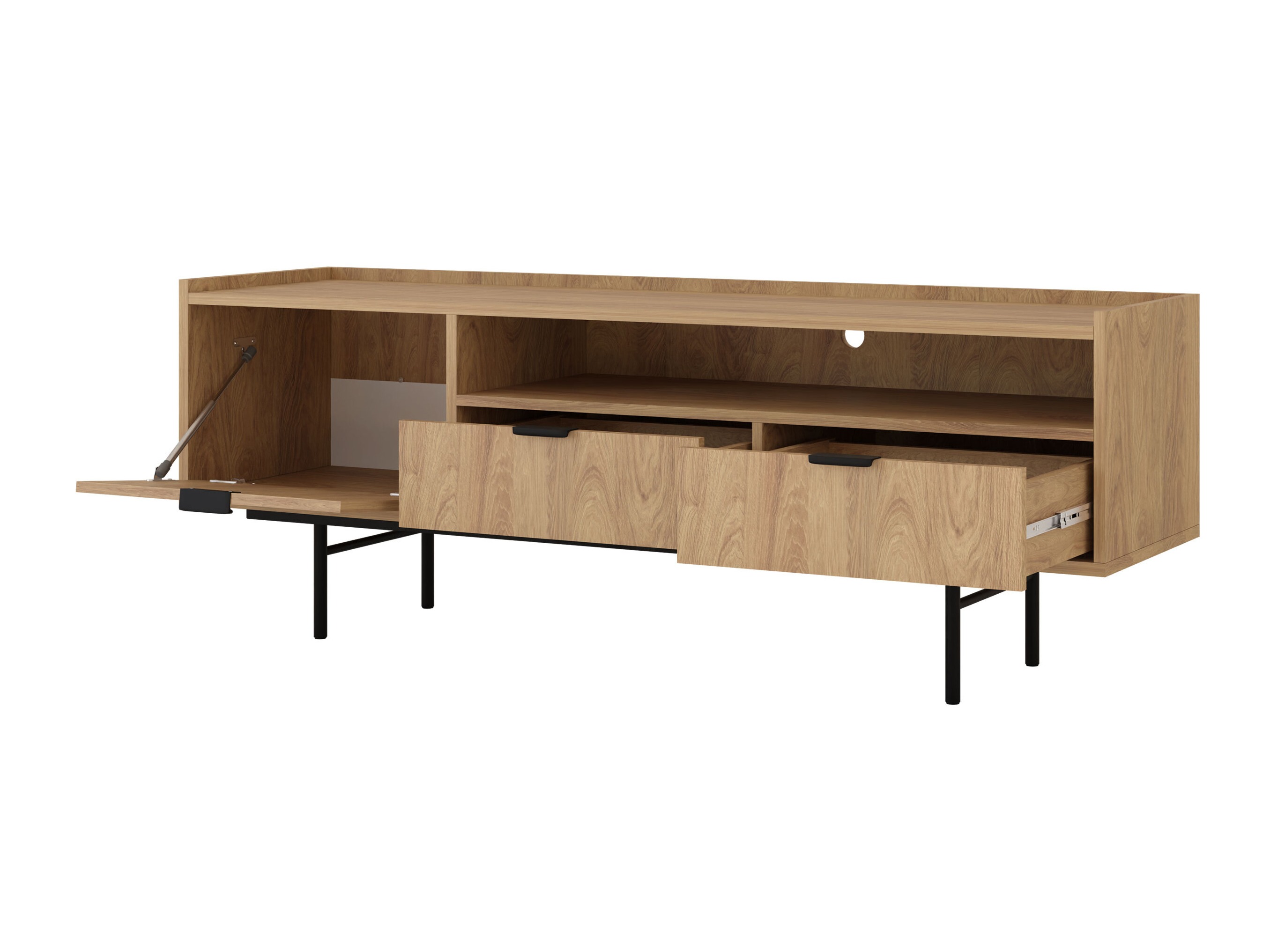 TV komoda Floelbe 104 (Hrast)