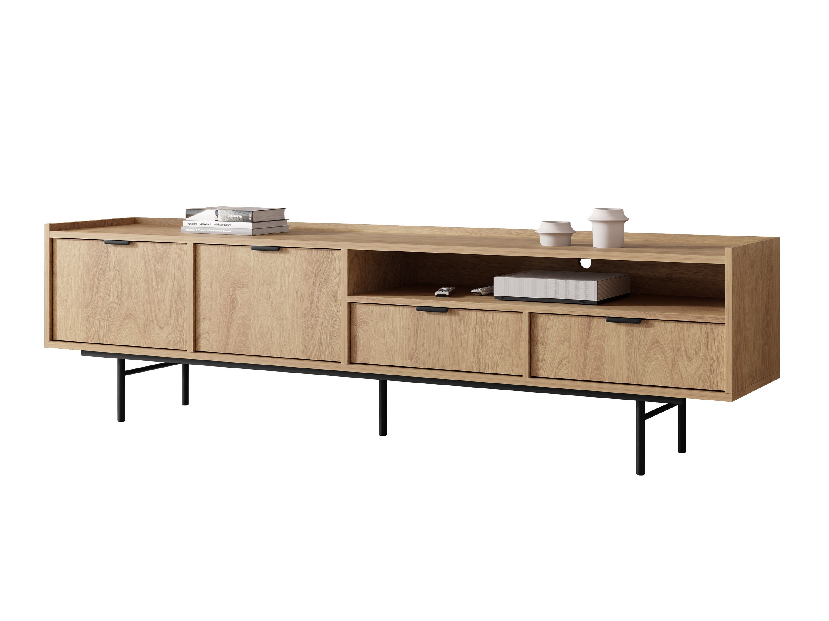 TV komoda Floelbe 105 (Hrast)
