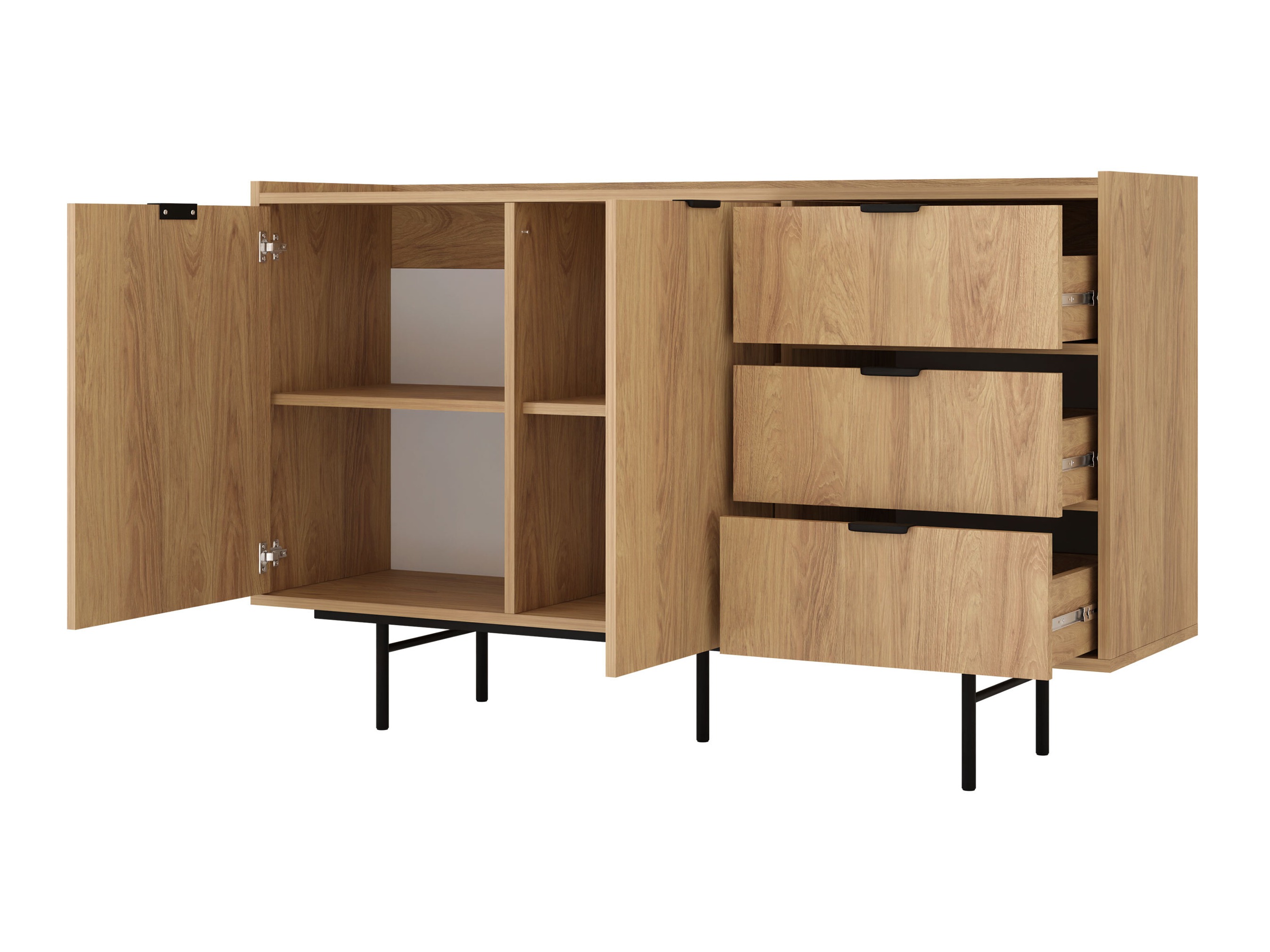 Set za dnevnu sobu Floelbe 108 (Hrast)