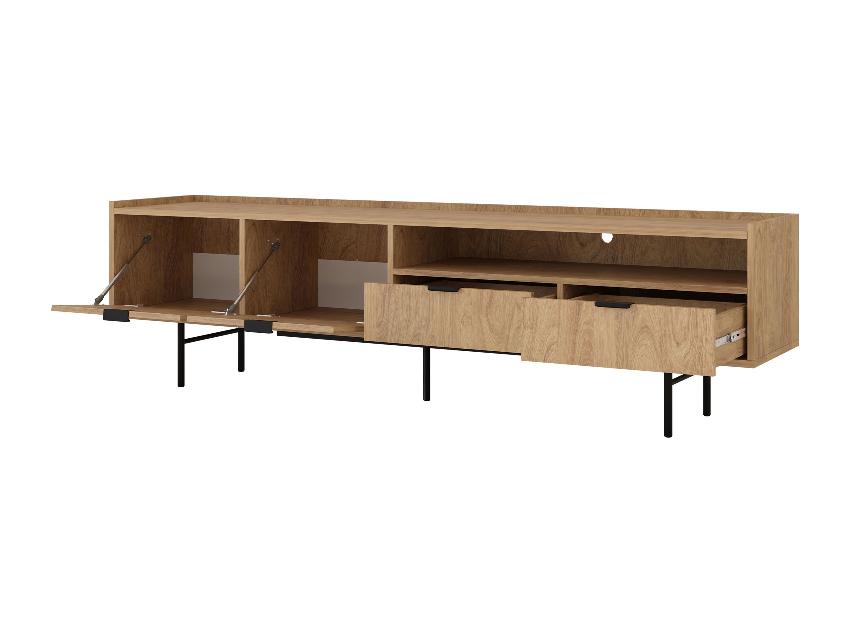 Set za dnevnu sobu Floelbe 108 (Hrast)