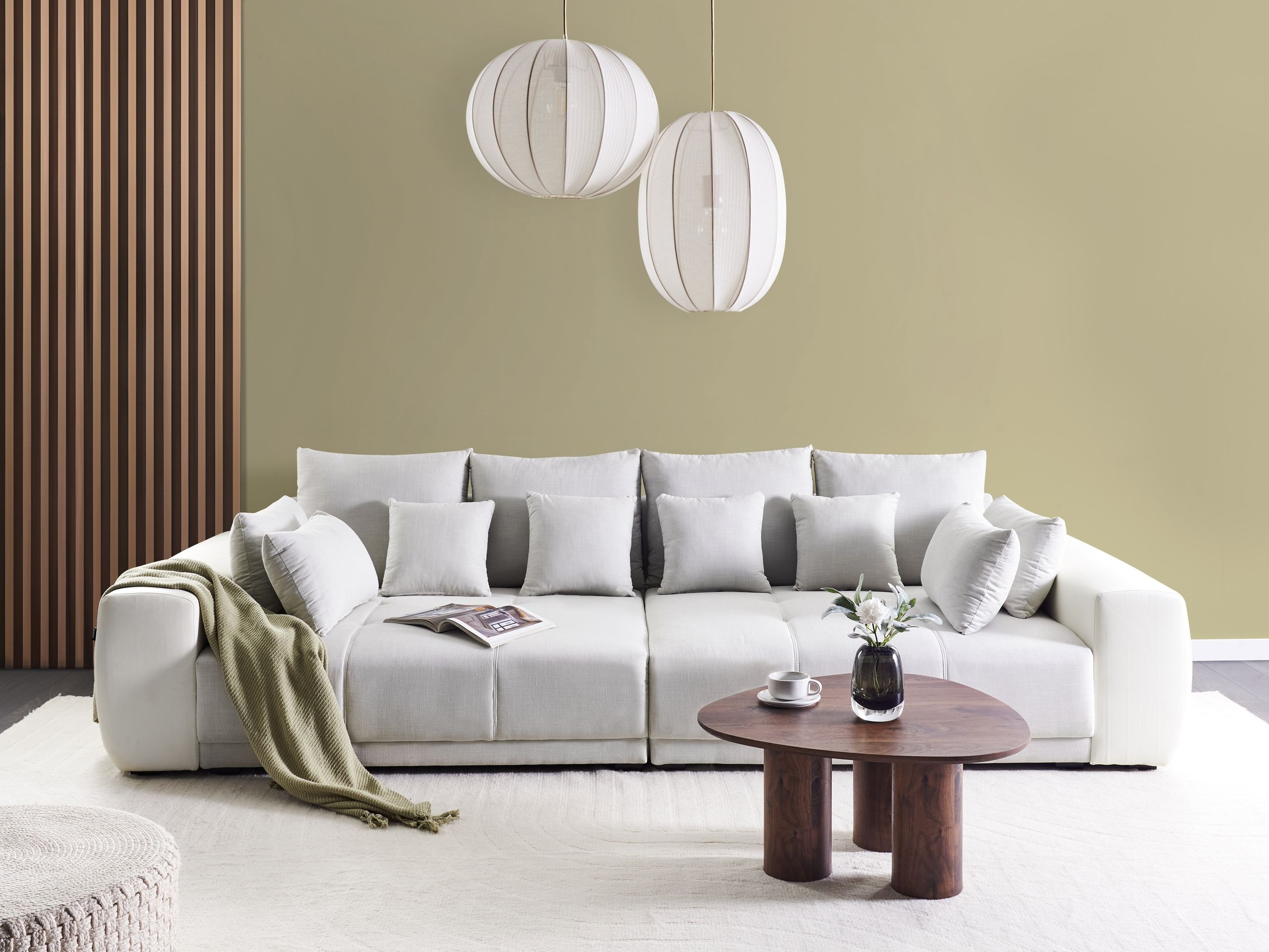 Sofa Berwyn 598 (Sivo + Bež)