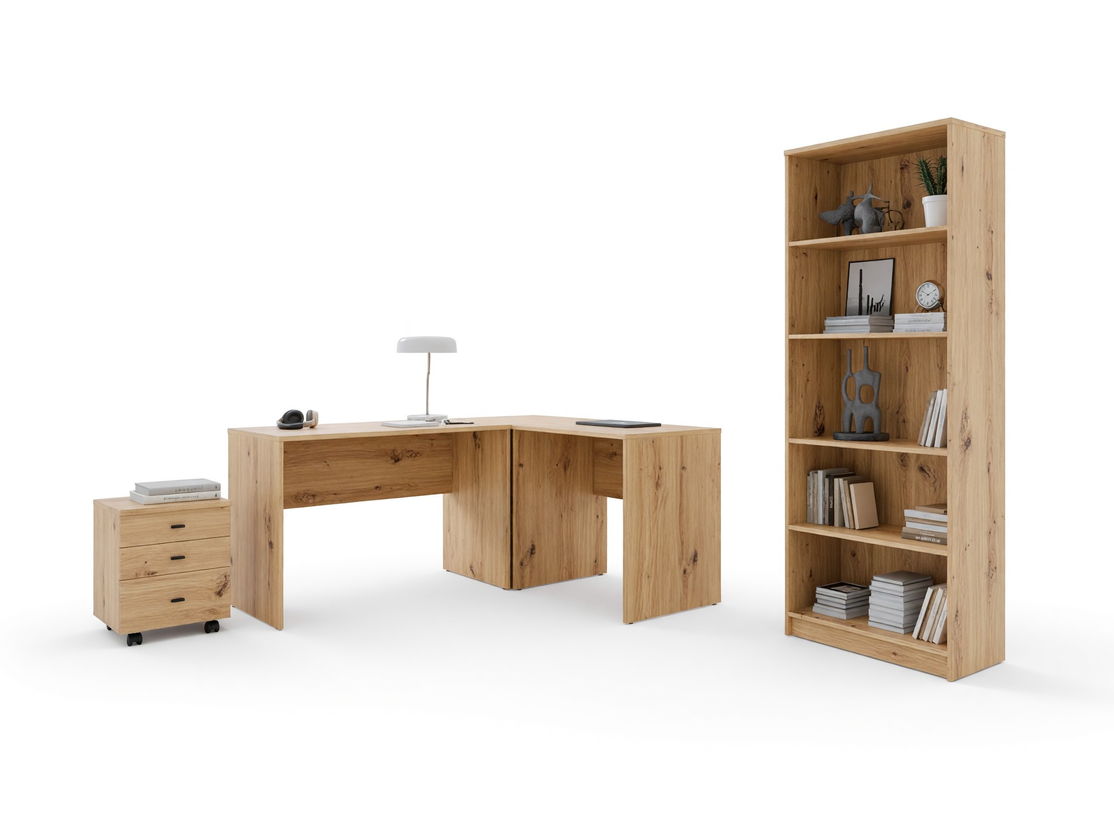 Set za kućnu kancelariju Fiofive 120 (Artisan hrast)