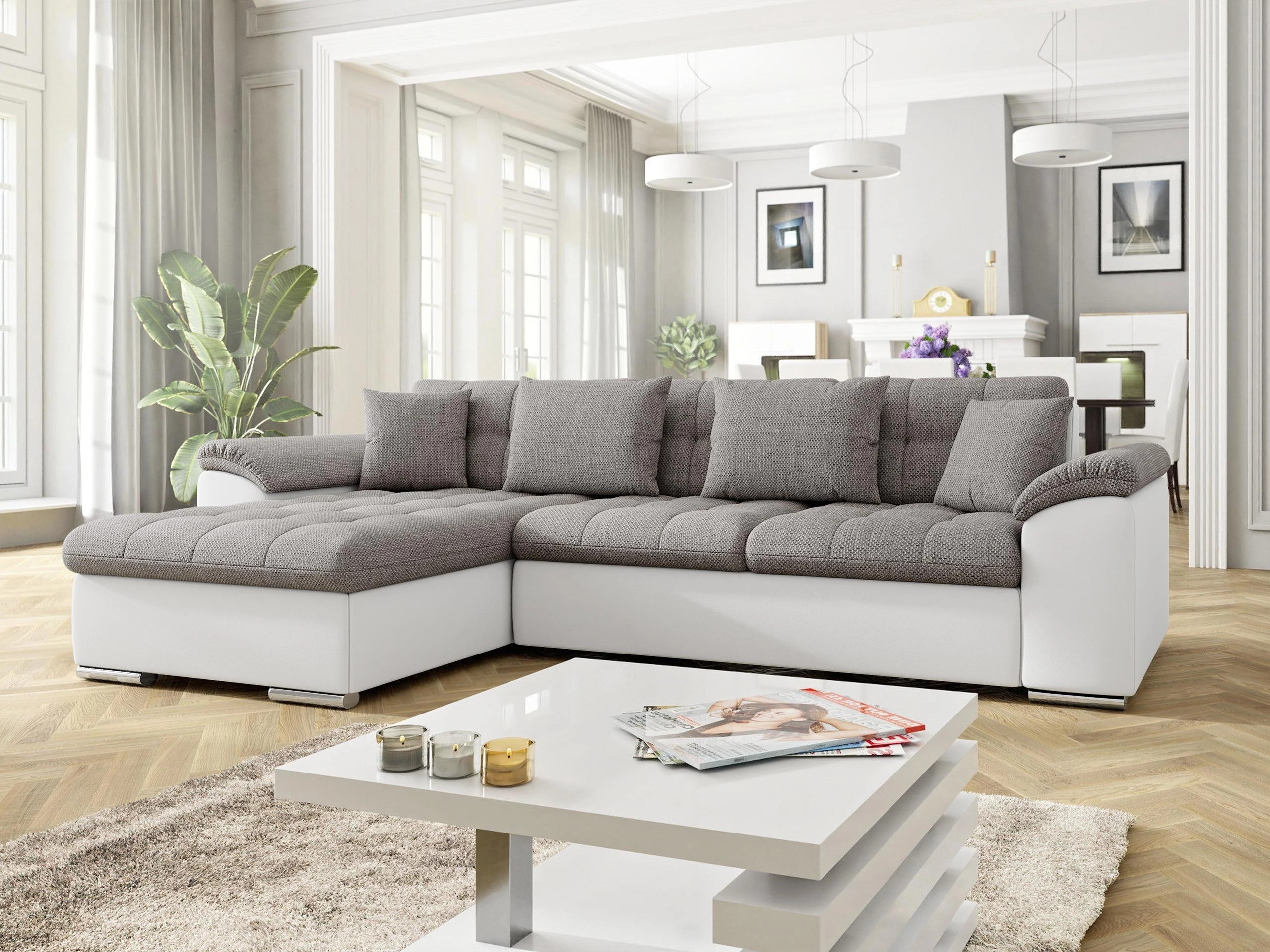 Ugaona garnitura Comfivo Mica (Soft 017 + Lawa 05)