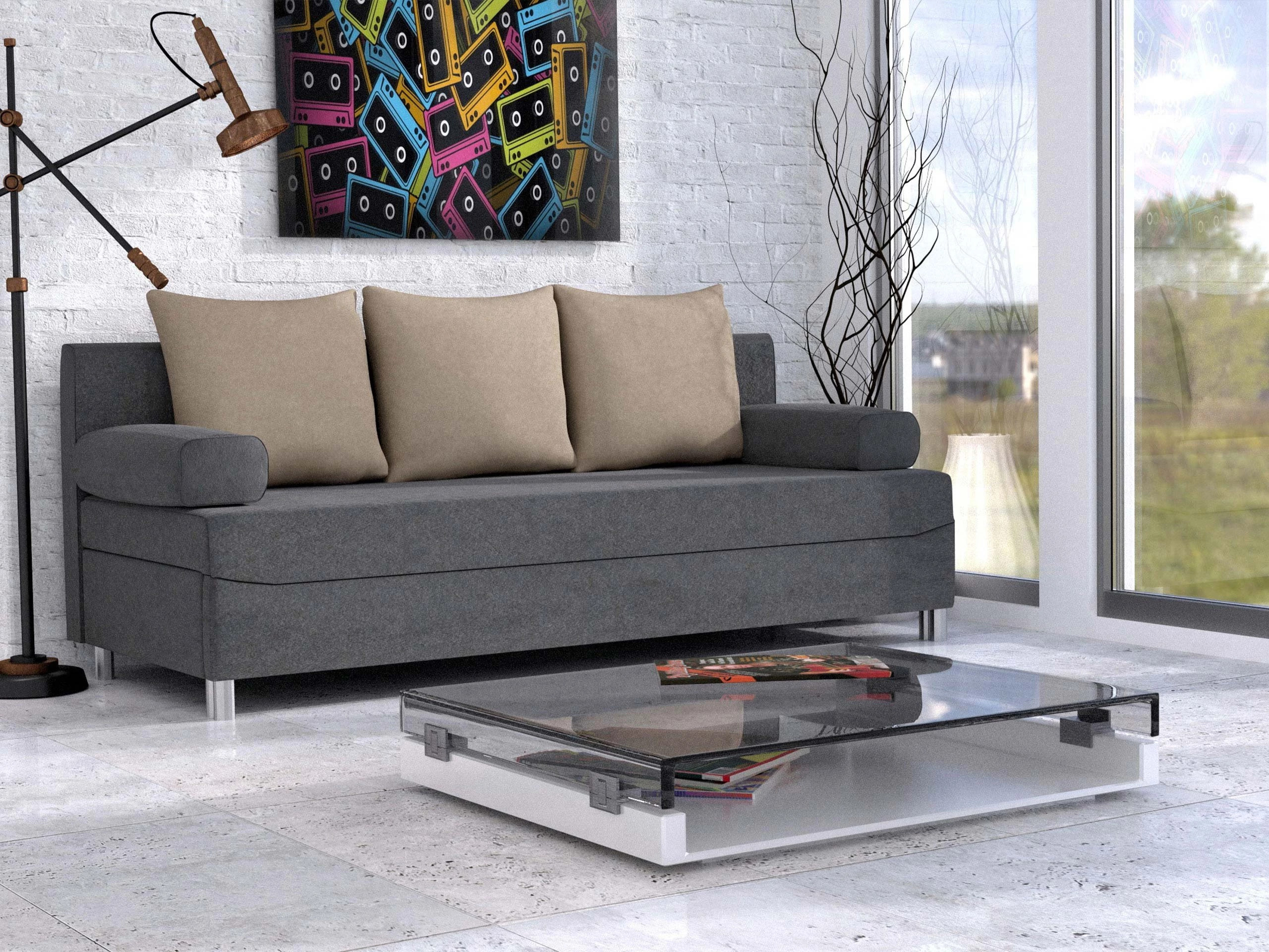 Sofa na razvlačenje Comfivo Artes (Alova 36 + Alova 07)