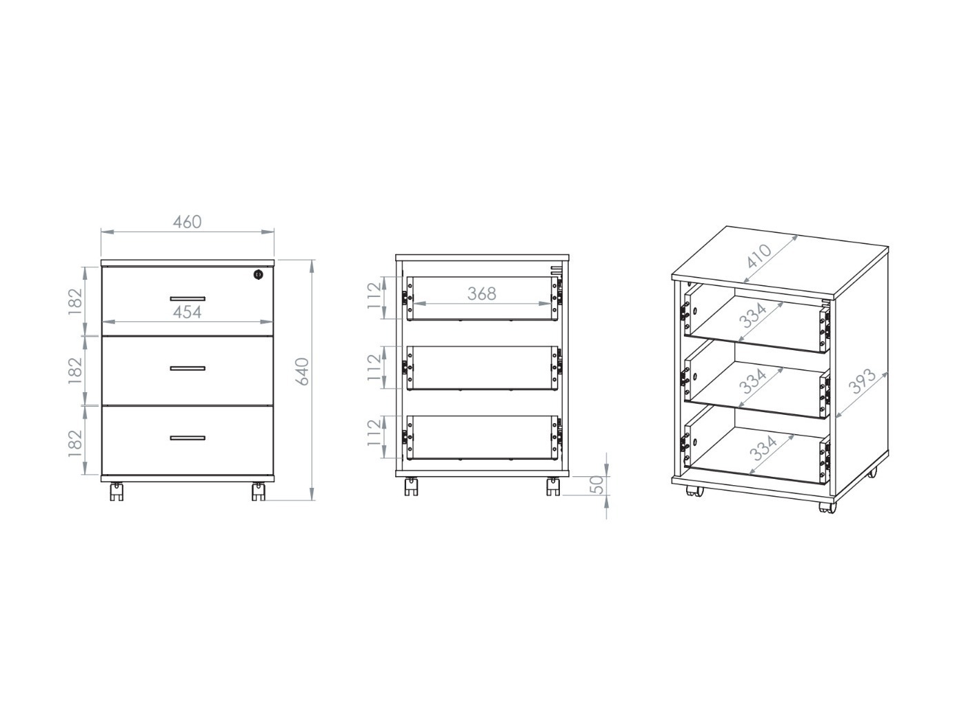 Set za kućnu kancelariju Domseve 111