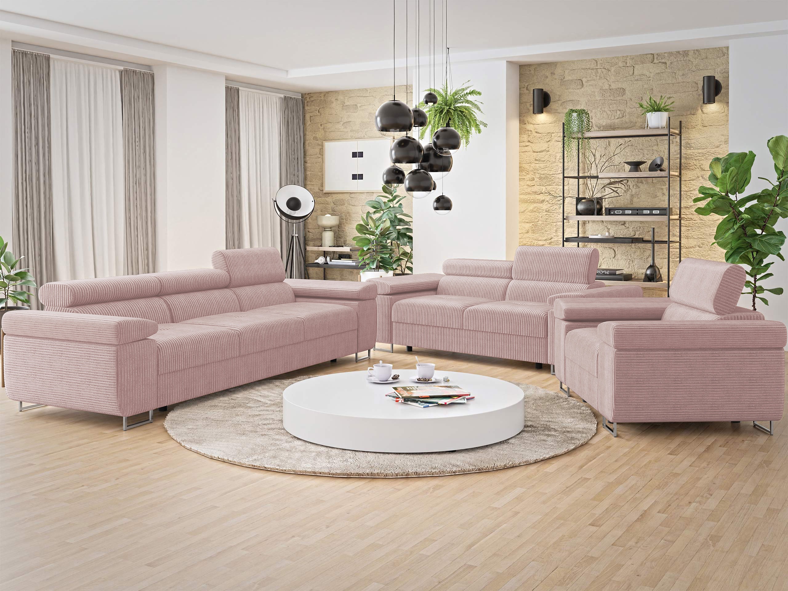 Set tapaciranog nameštaja Comfivo Vinetum (Poso 52)