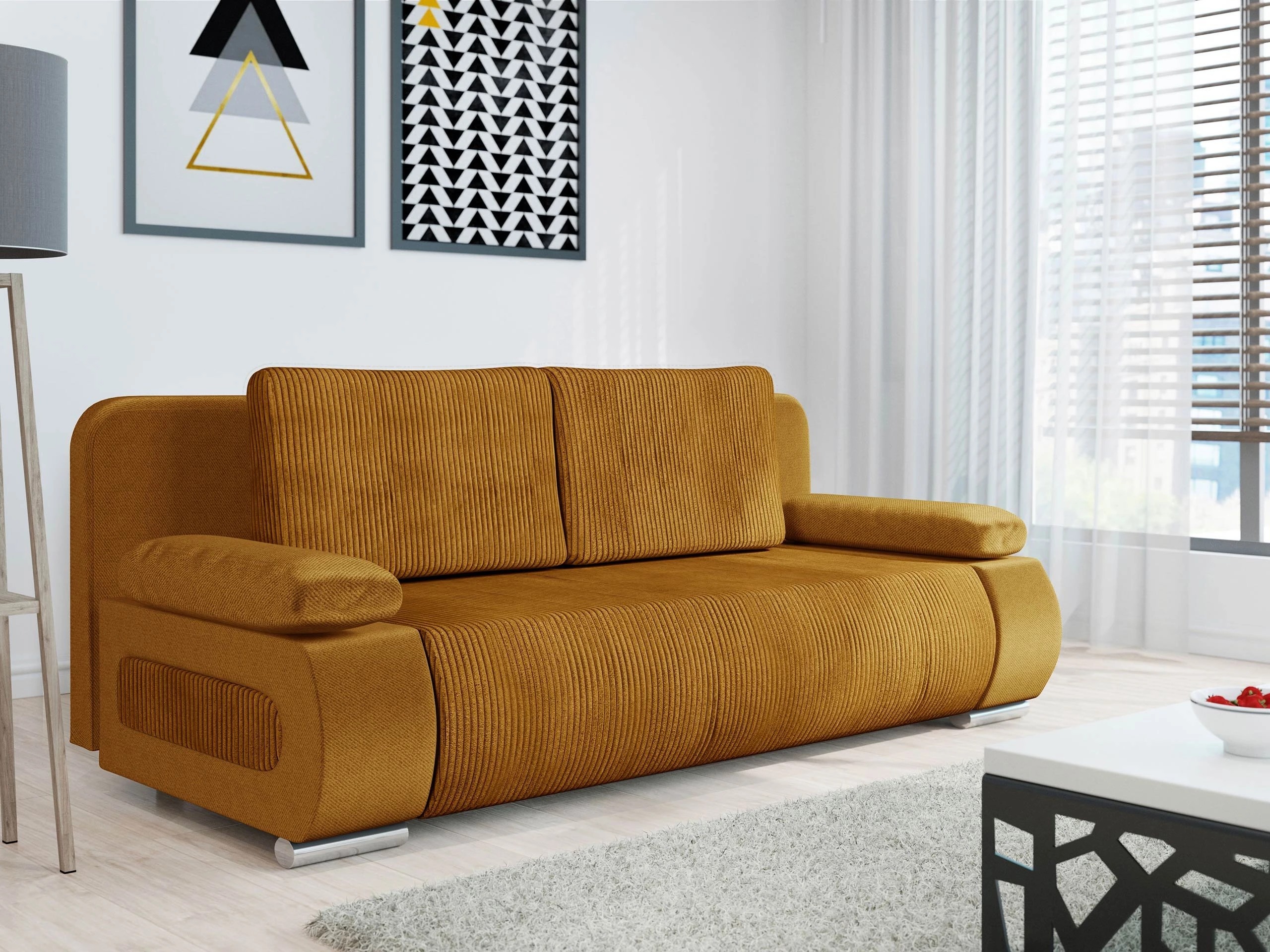Sofa na razvlačenje Comfivo Pudor (Poso 01 + Kronos 01)