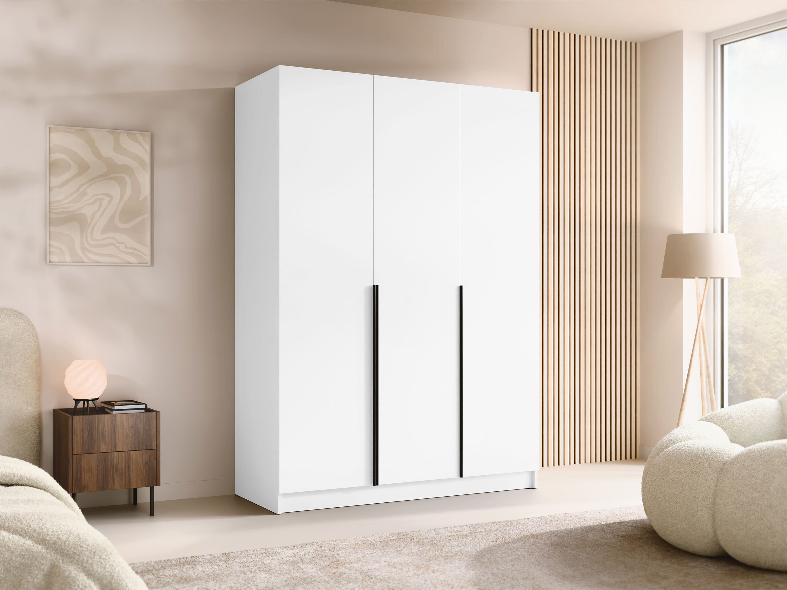 Ormar Closico Decoron I (Belo + Crno)