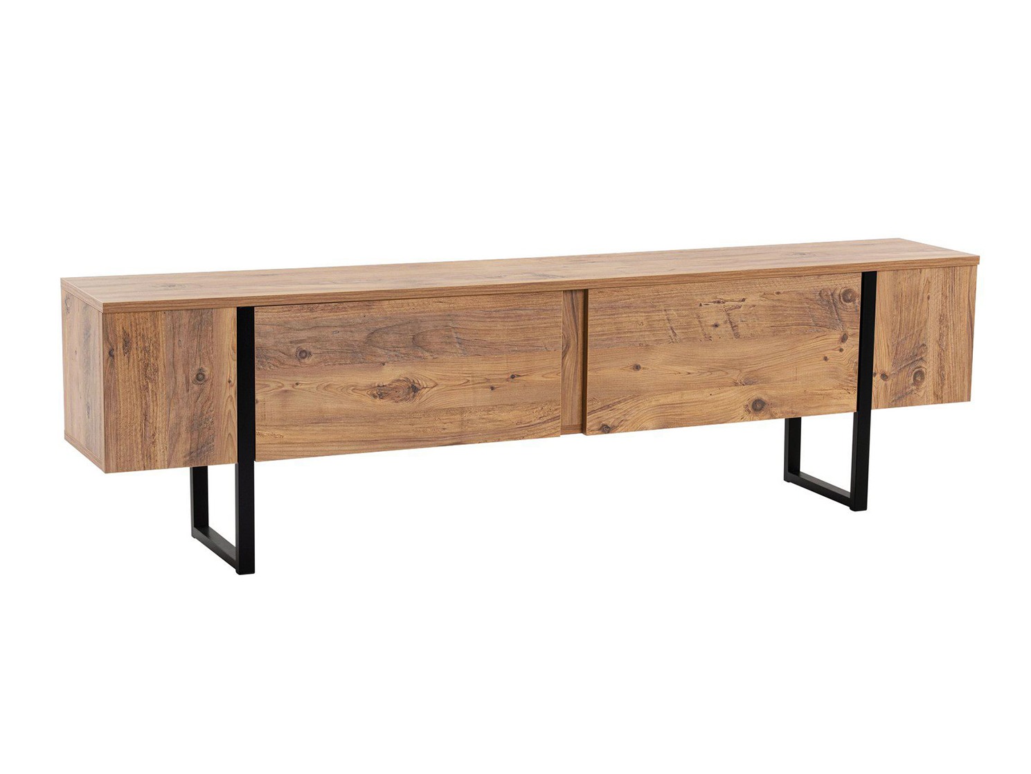 TV komoda Novato 105 (Bor + Crno)