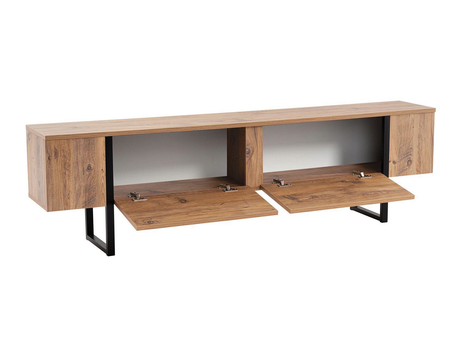 TV komoda Novato 105 (Bor + Crno)