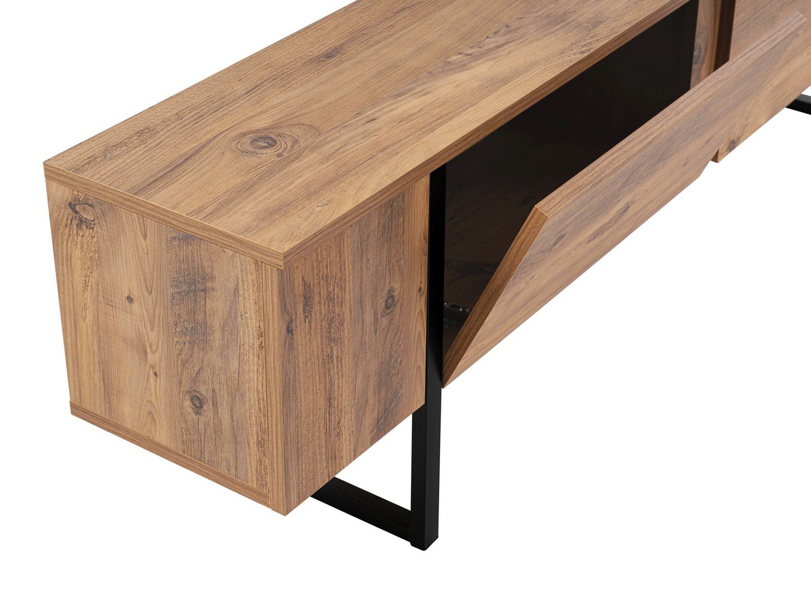 TV komoda Novato 105 (Bor + Crno)