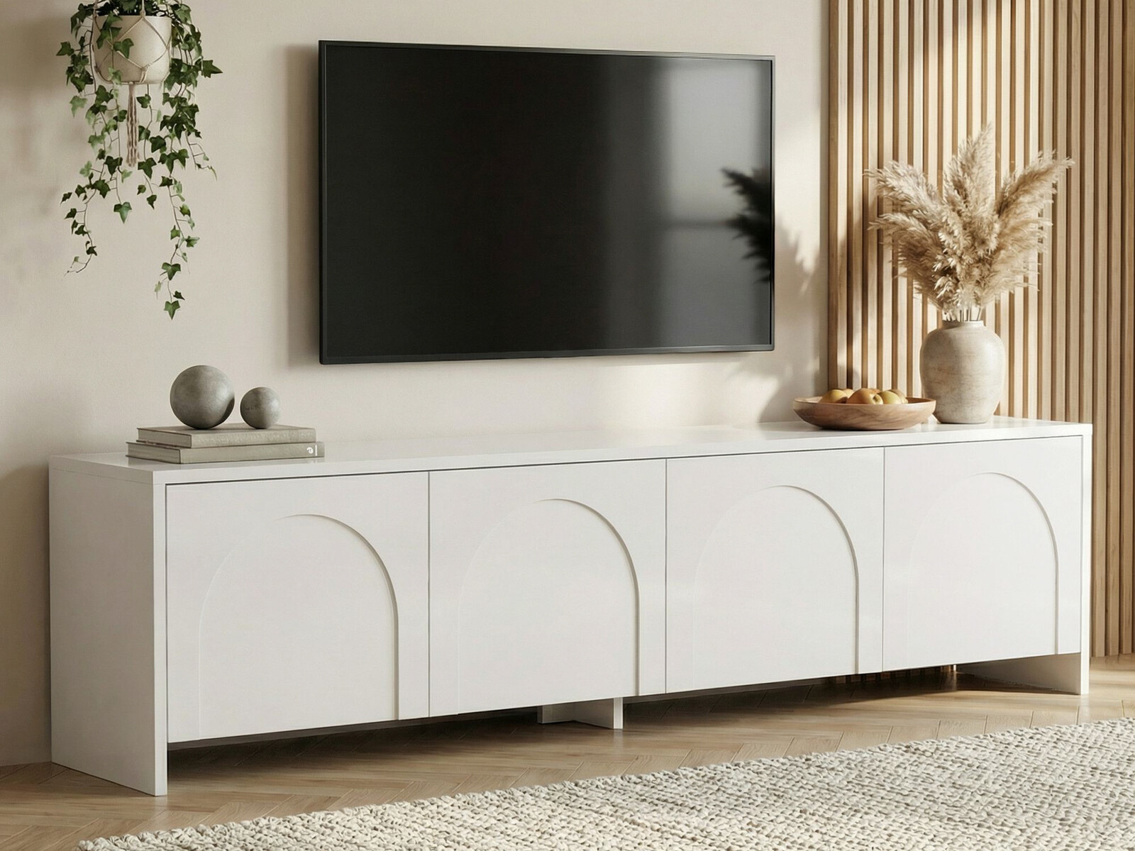 TV komoda Novato 147 (Belo)