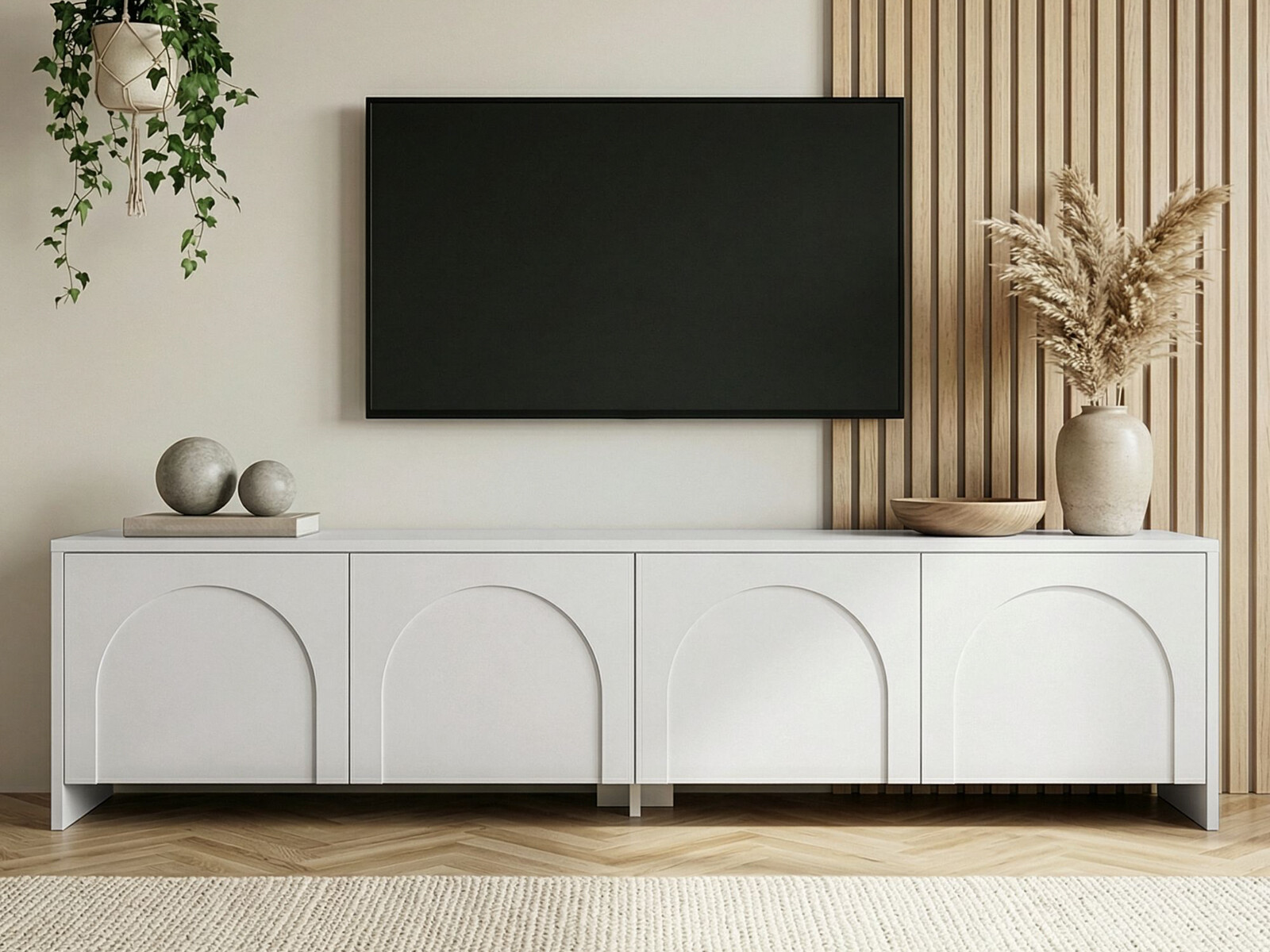 TV komoda Novato 147 (Belo)