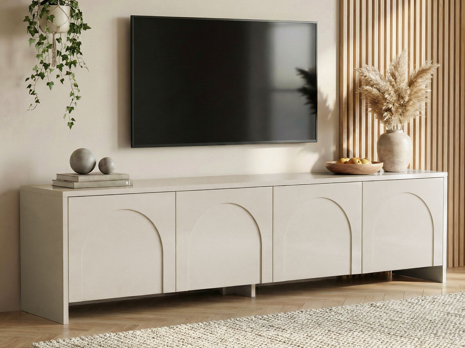TV komoda Novato 147 (Krem)