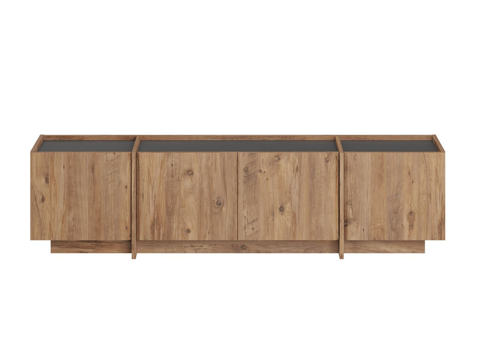 TV komoda Novato 152 (Antracit + Bor)