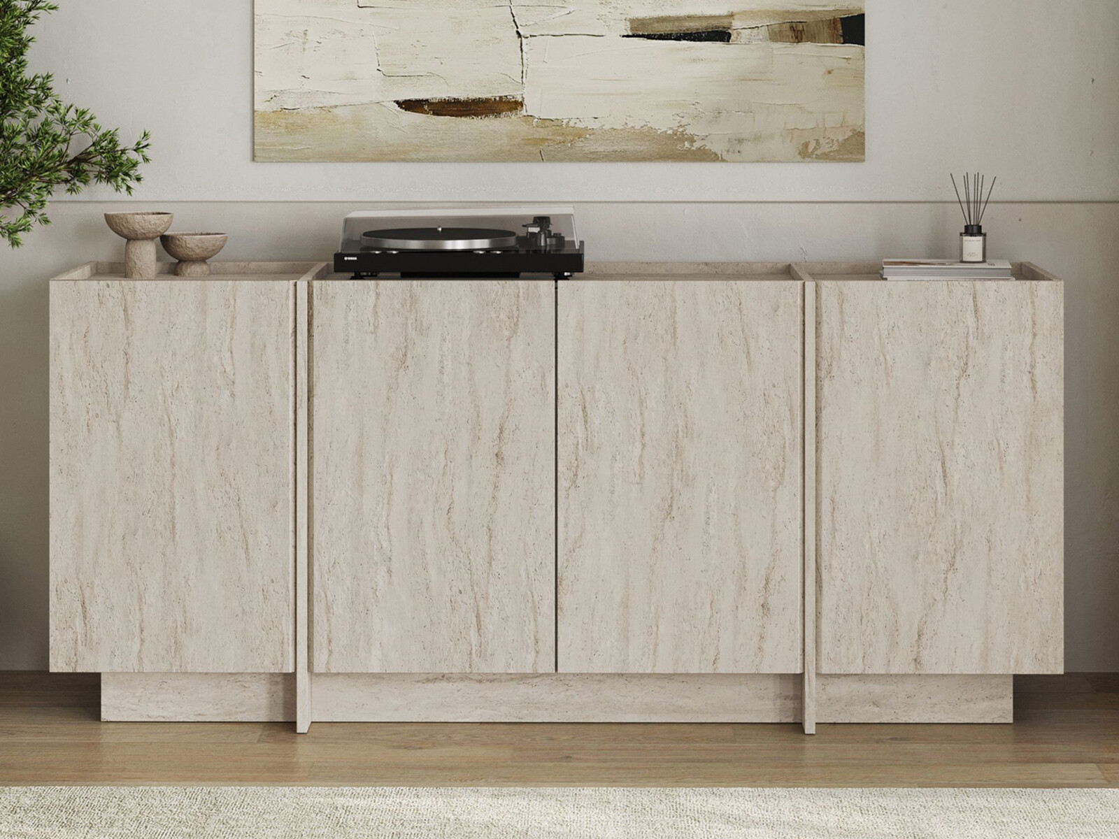 Ormarić Novato 153 (Svetlo Travertine)