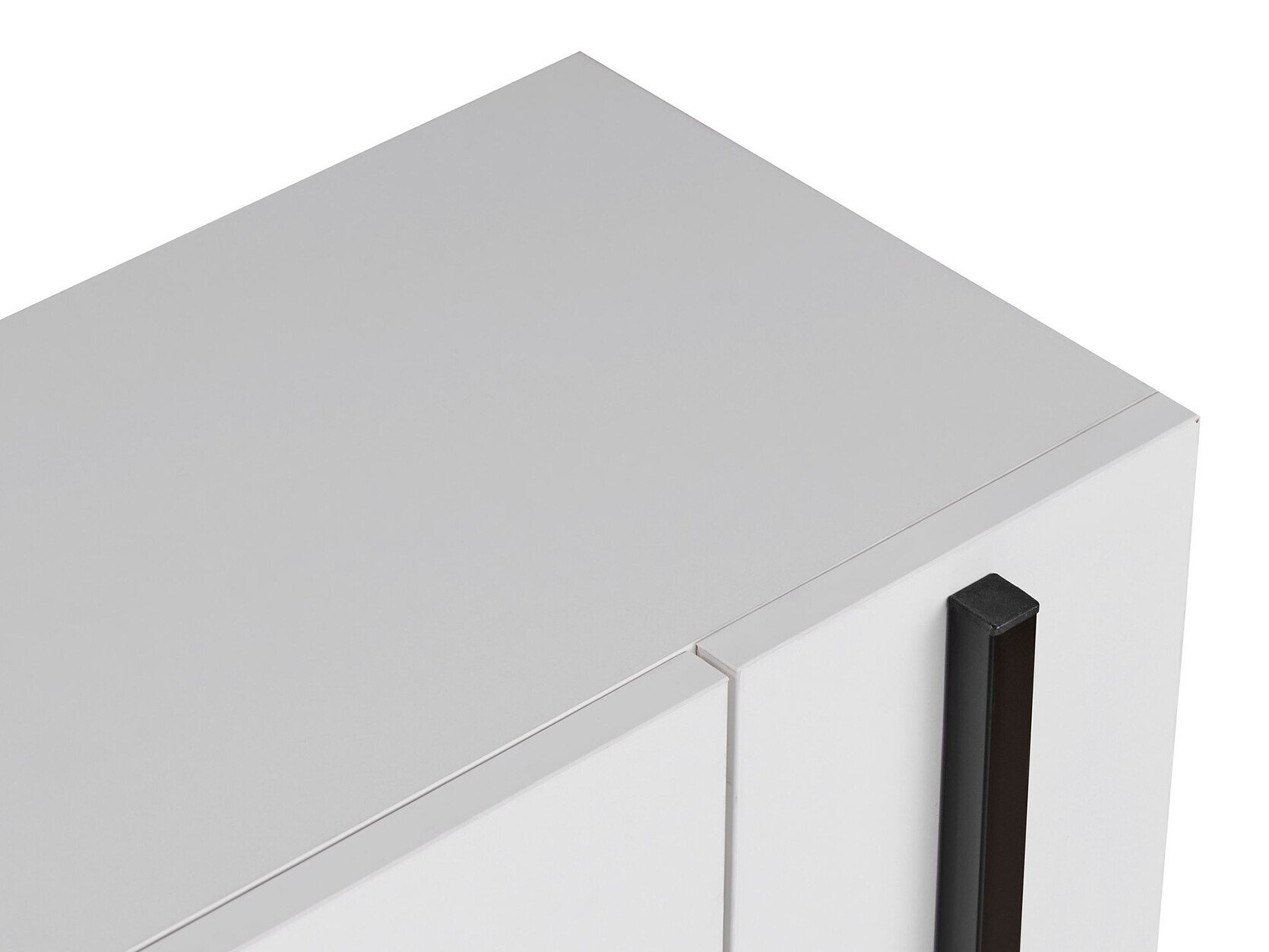 TV komoda Novato 154 (Belo + Crno)