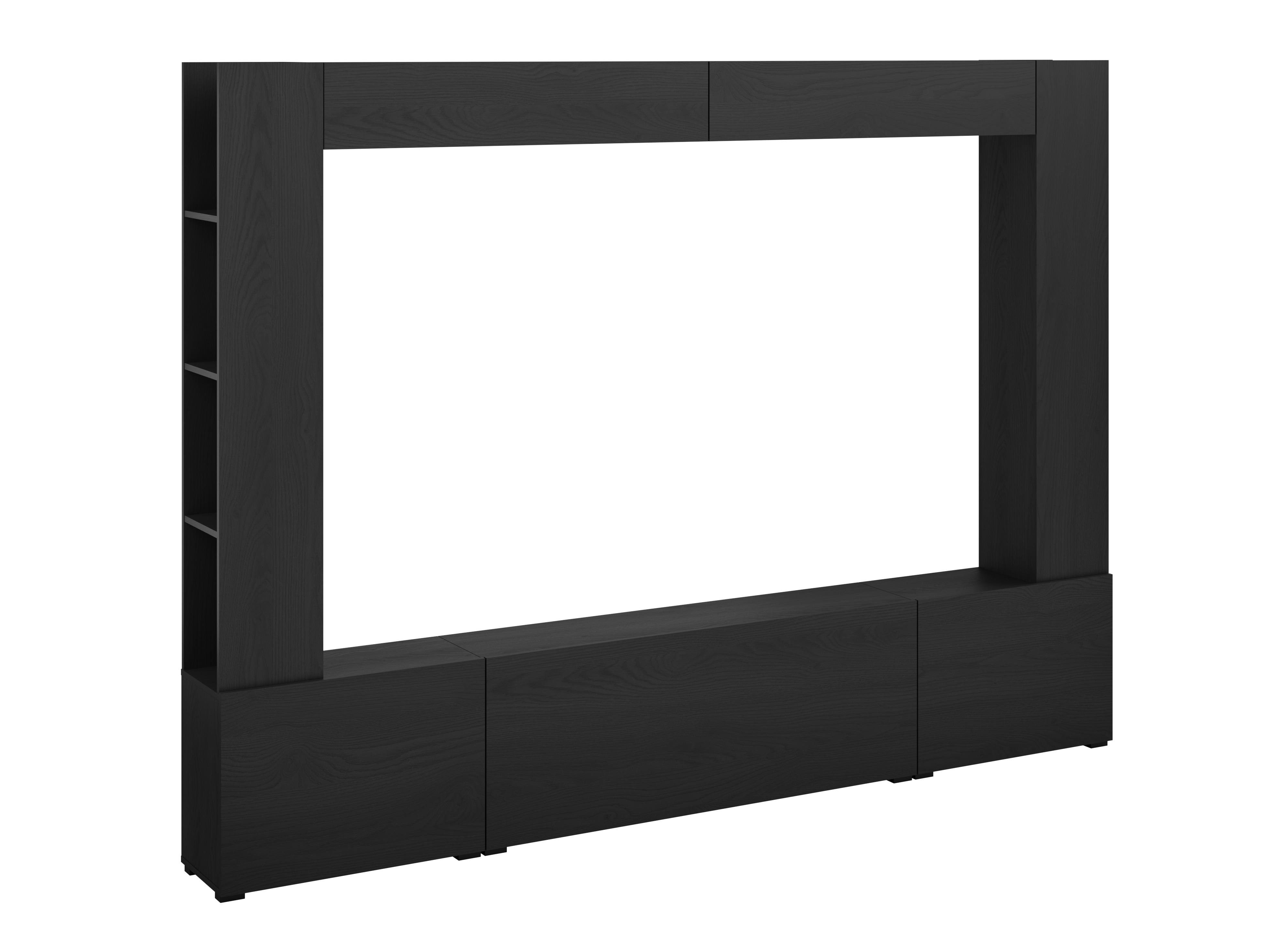 Set za dnevnu sobu Austin 392 (Crno)