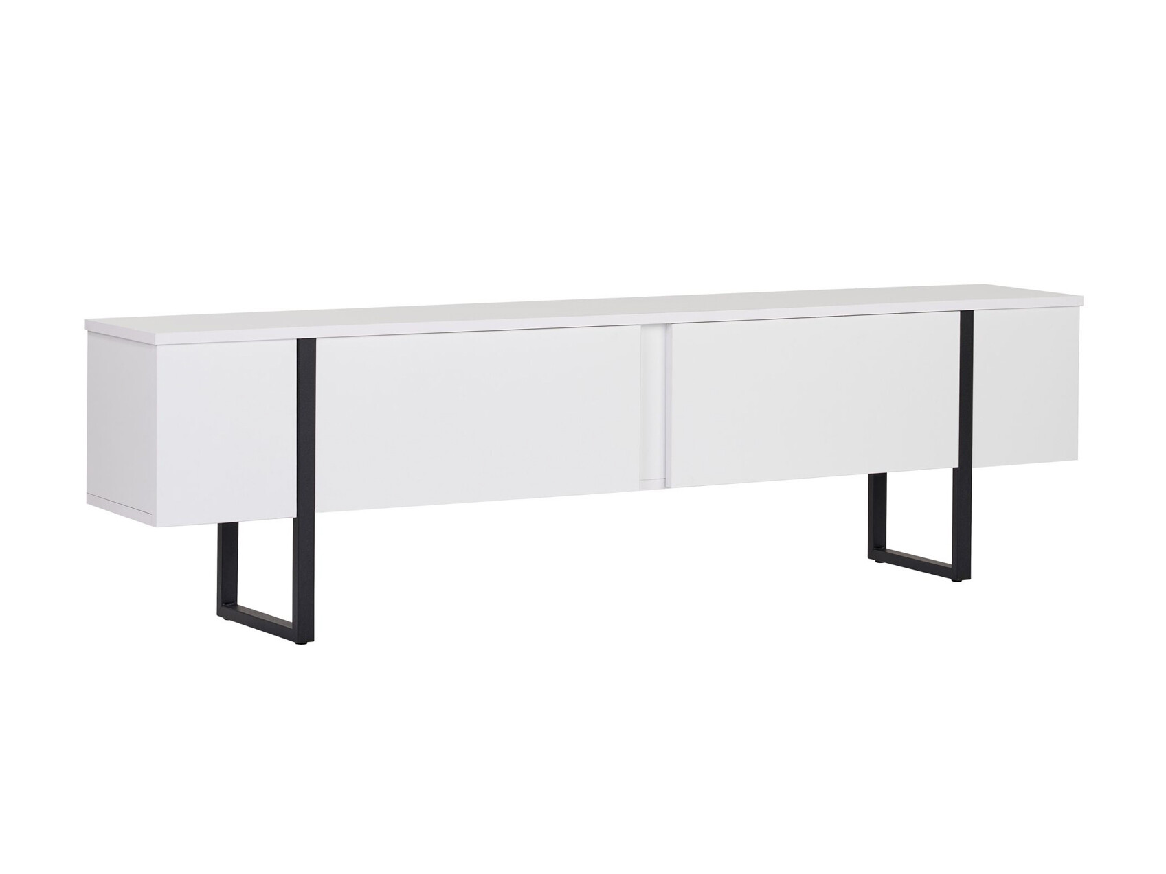 TV komoda Novato 156 (Belo + Crno)