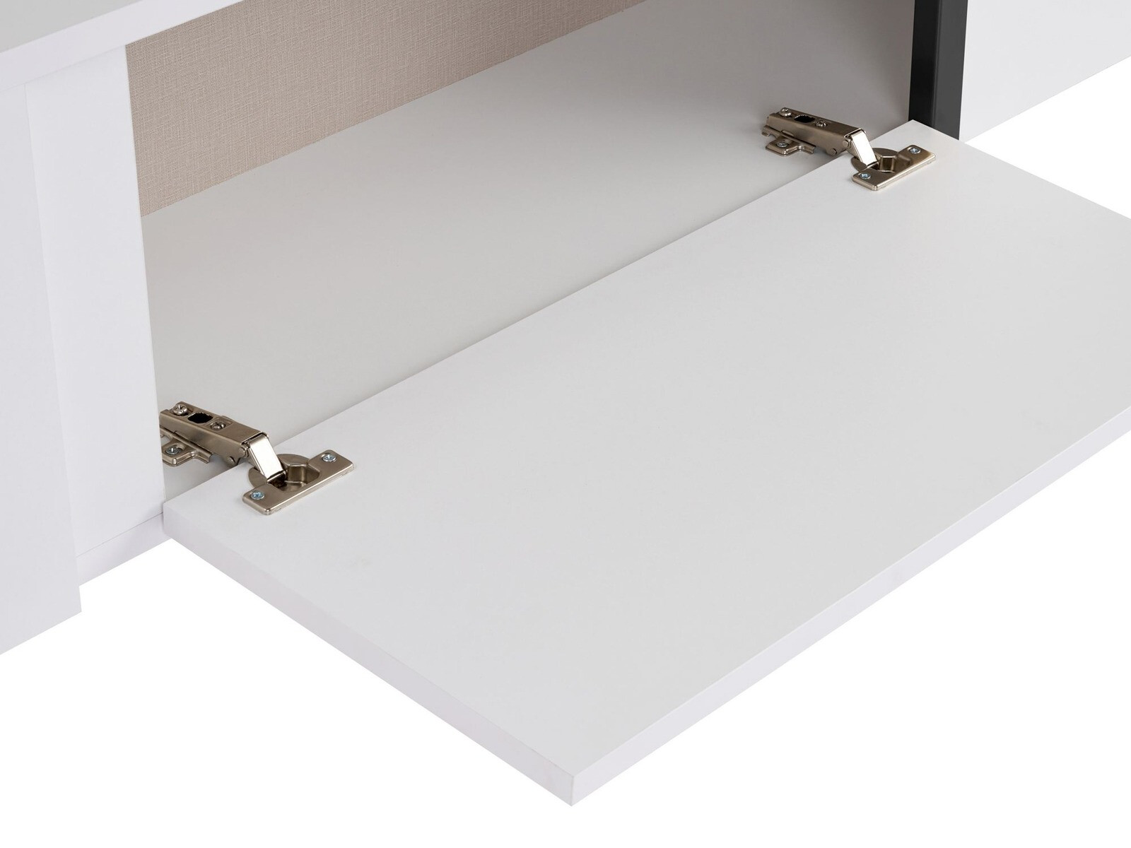 TV komoda Novato 156 (Belo + Crno)