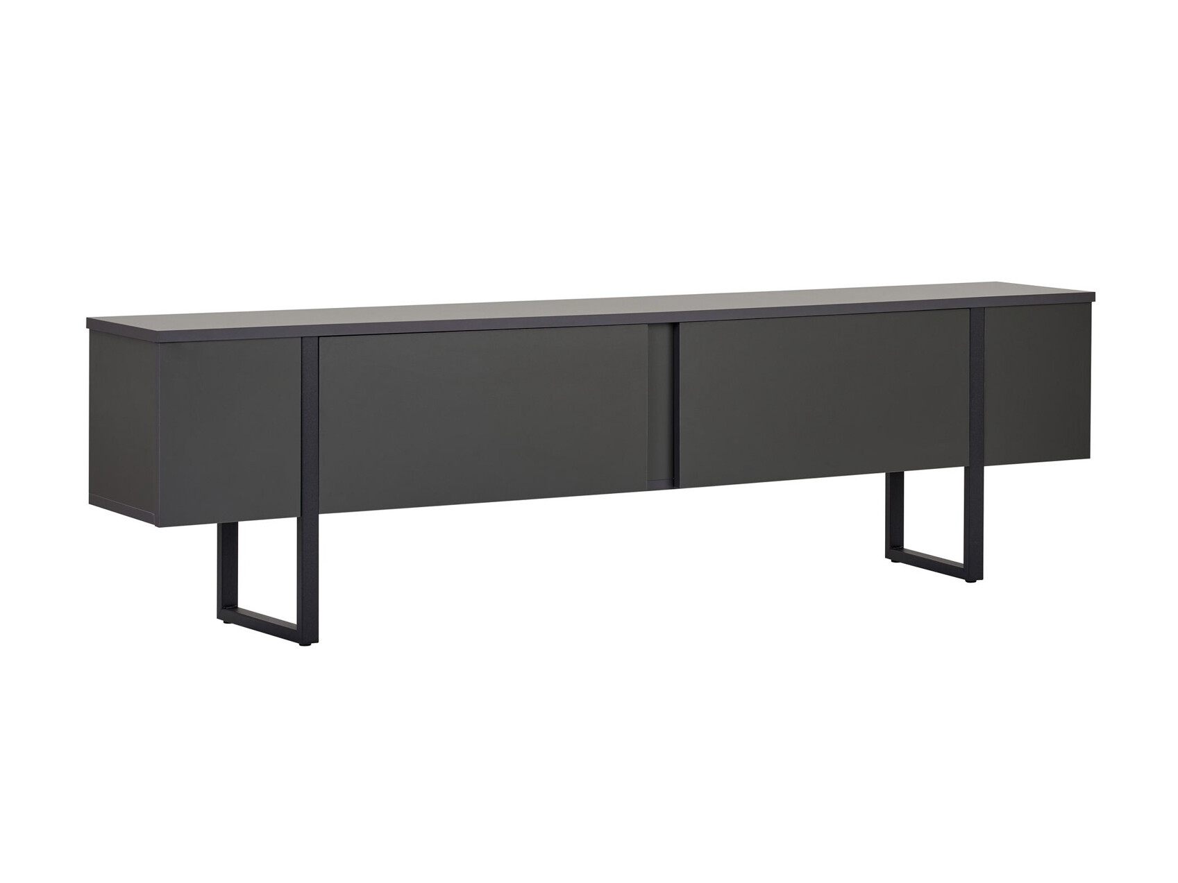 TV komoda Novato 156 (Crno + Antracit)