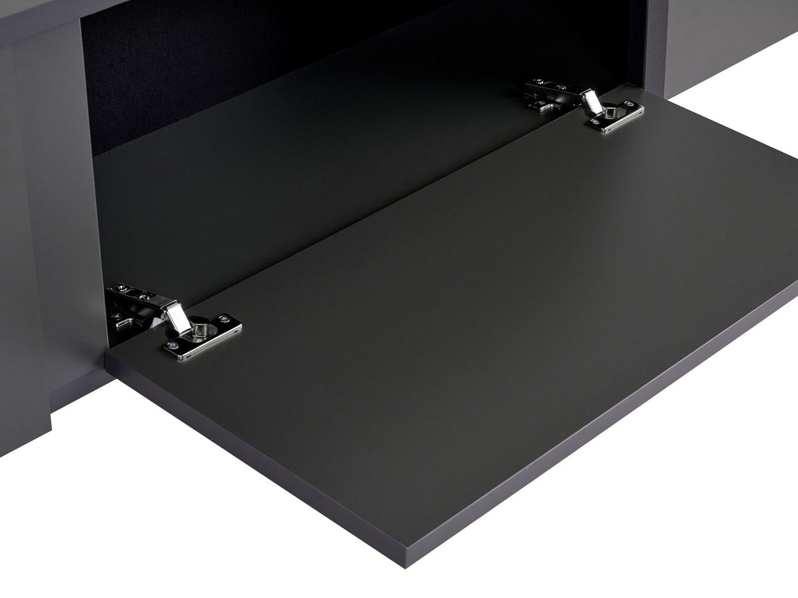 TV komoda Novato 156 (Crno + Antracit)