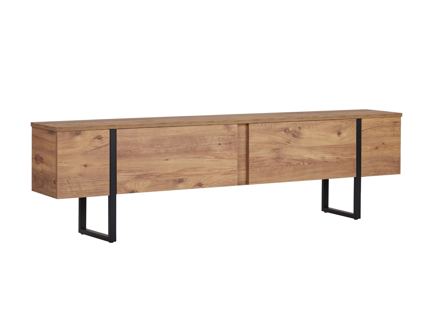 TV komoda Novato 156 (Crno + Bor)