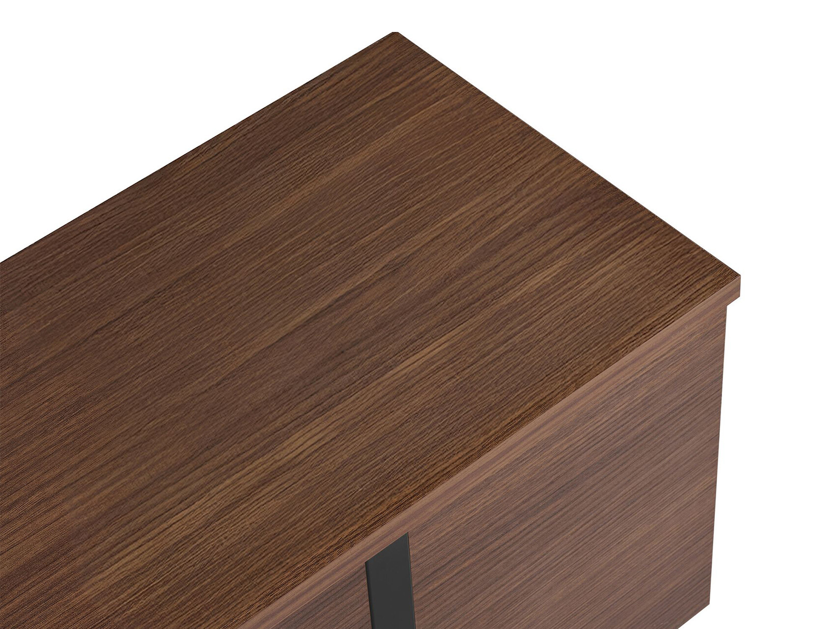 TV komoda Novato 156 (Crno + Orah)