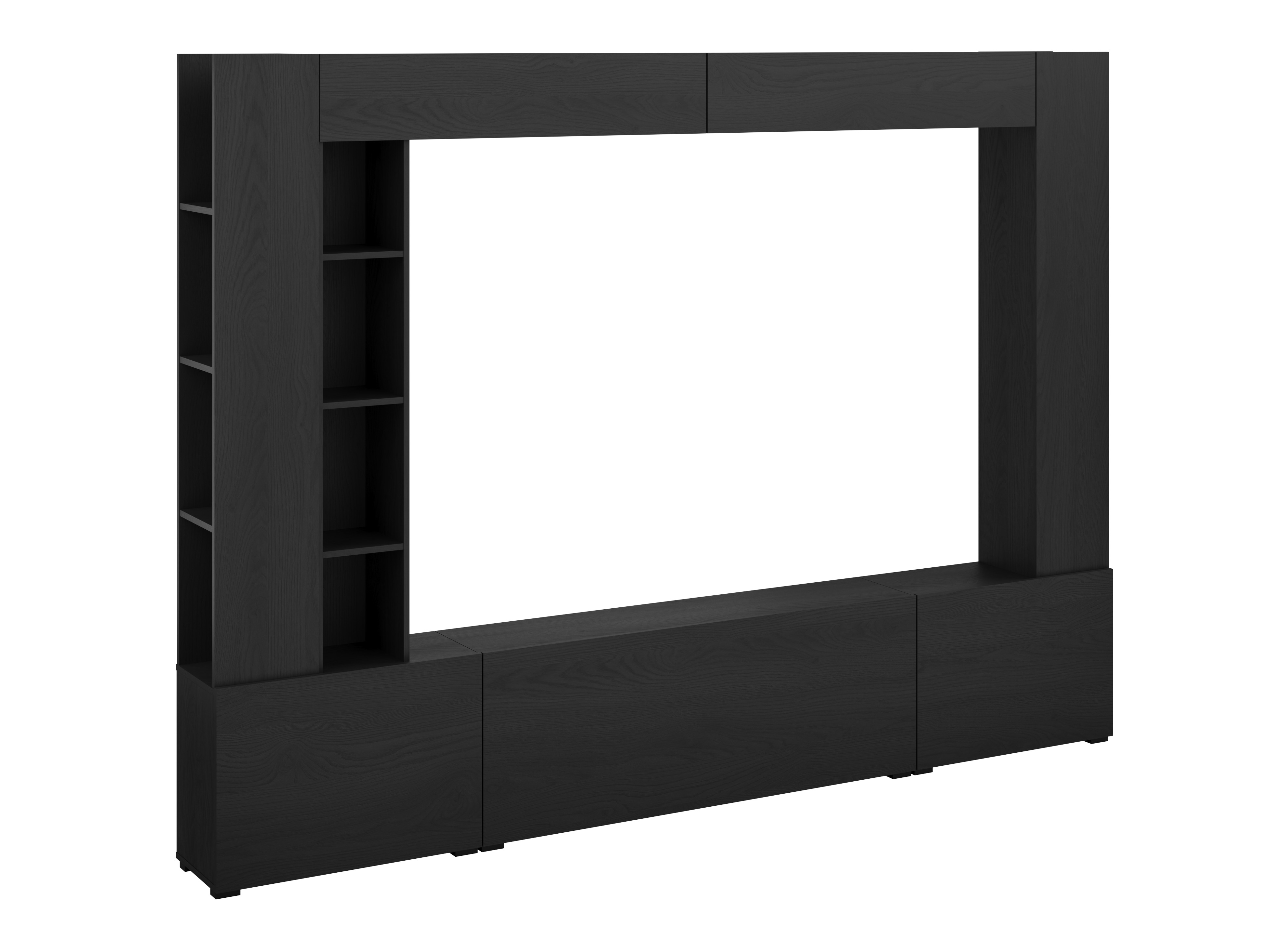 Set za dnevnu sobu Austin 394 (Crno)