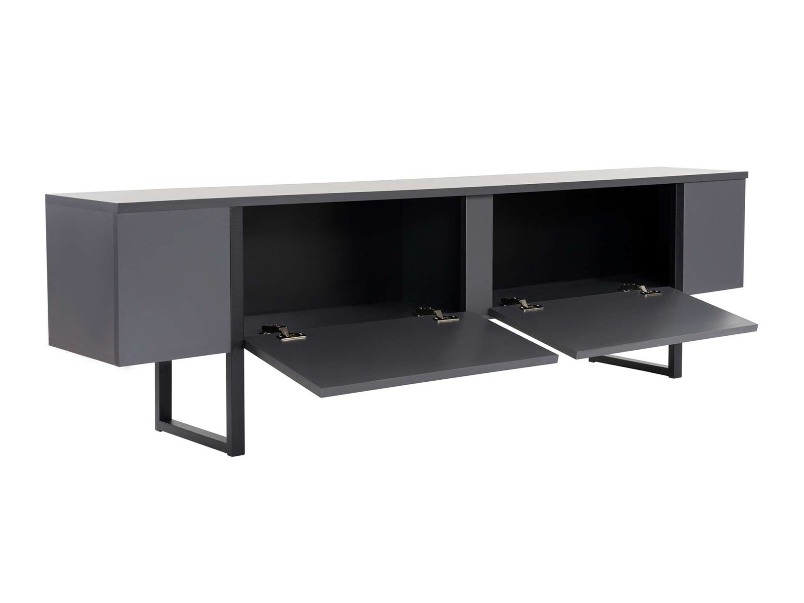TV komoda Novato 105 (Antracit + Crno)