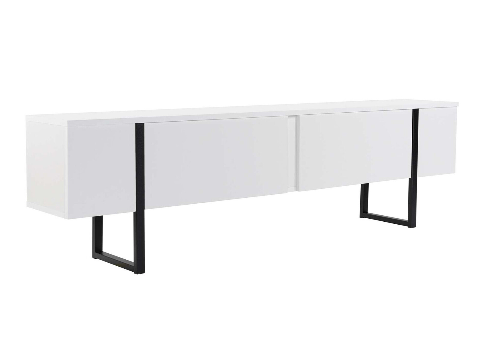 TV komoda Novato 105 (Belo + Crno)