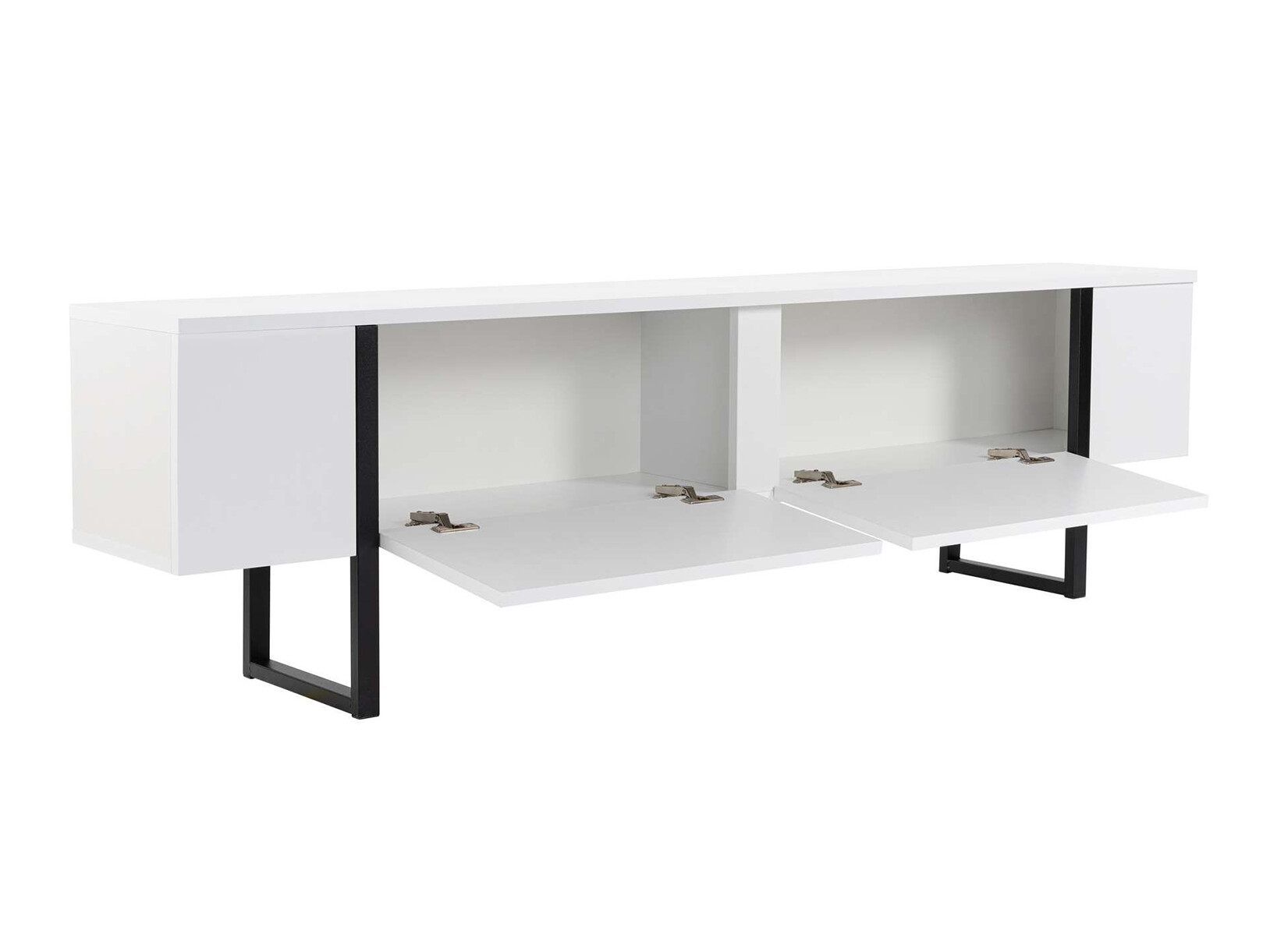 TV komoda Novato 105 (Belo + Crno)