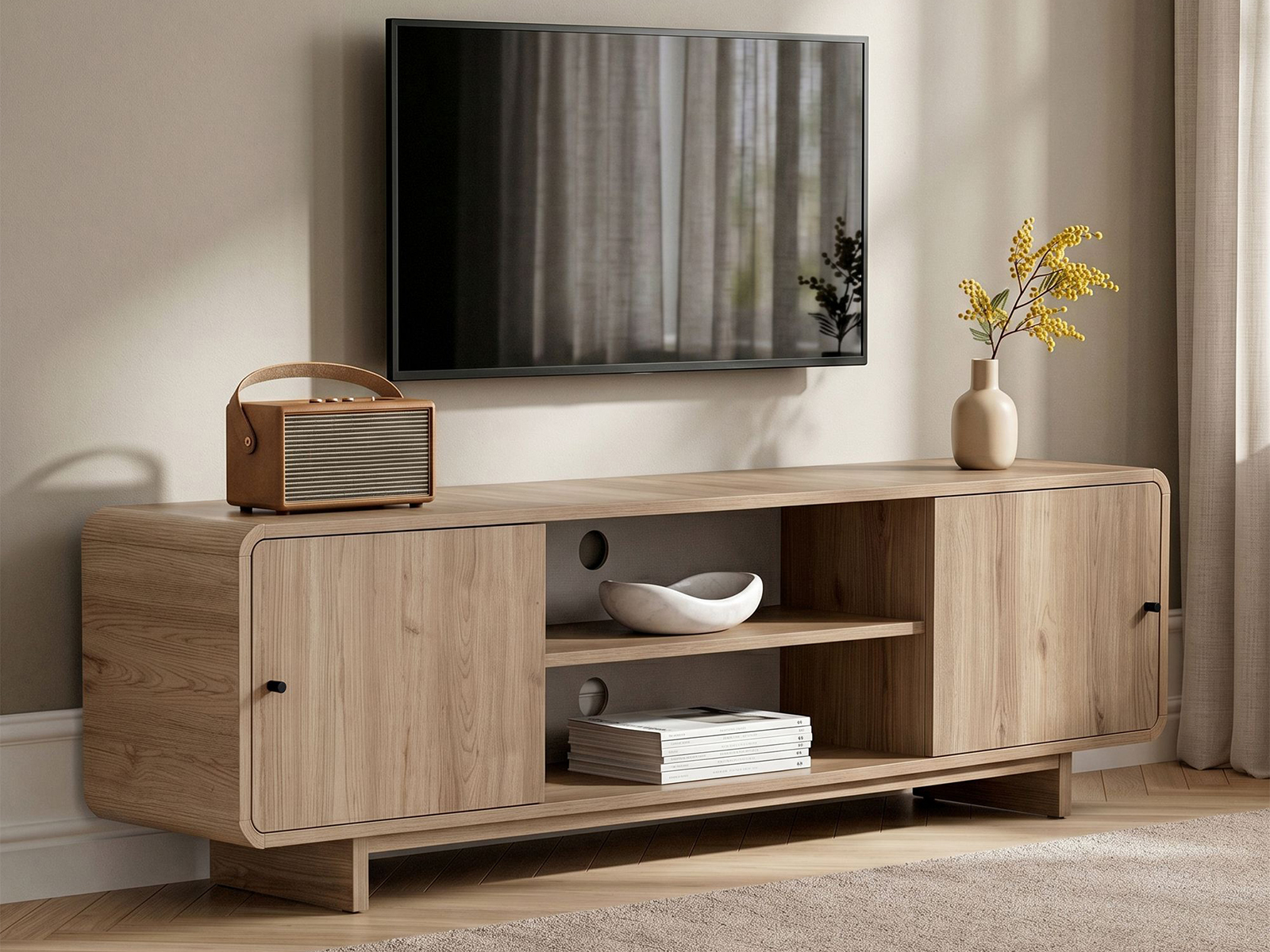 TV komoda Novato 157 (Hrast)