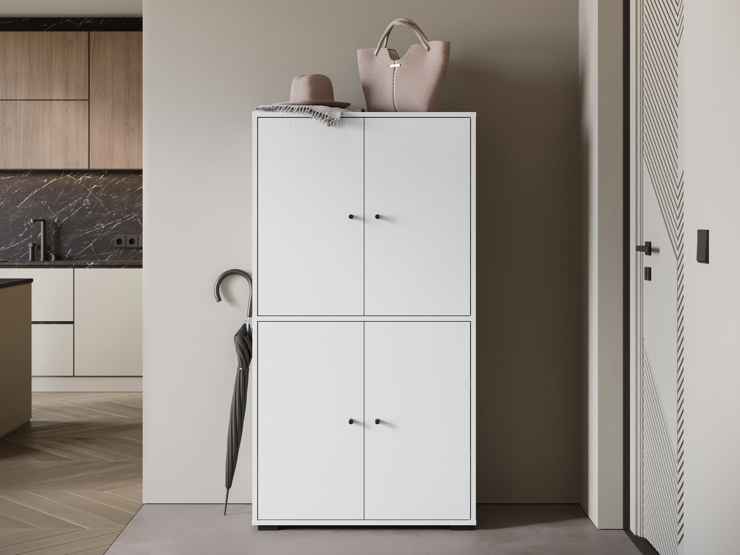 Ormarić Sarasota 196 (Belo)