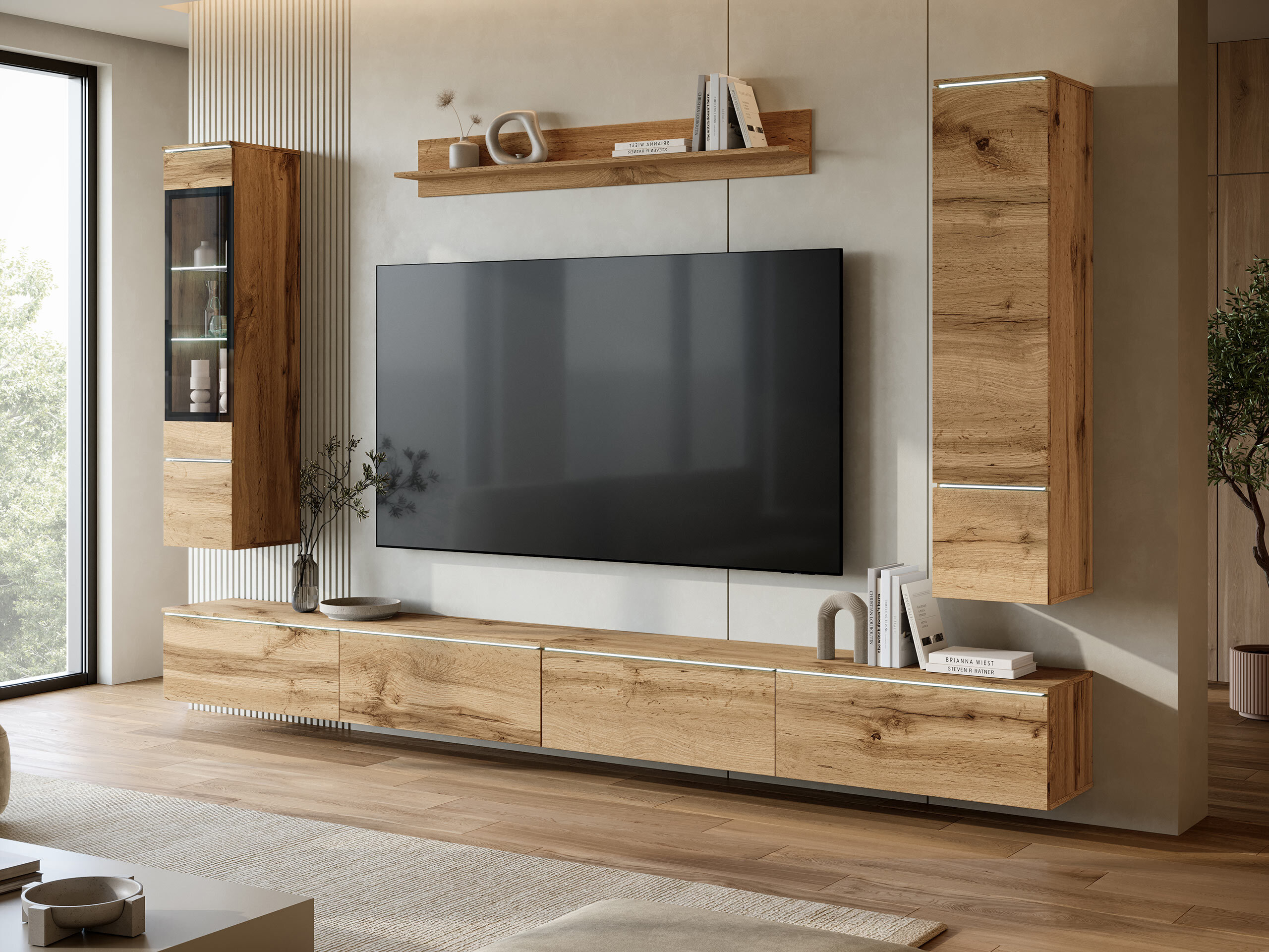 Set za dnevnu sobu Mirfivo 110 (Hrast Votan)