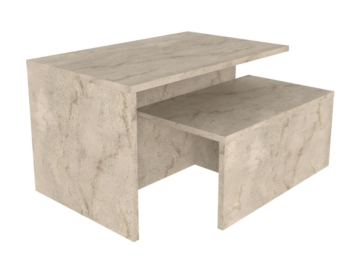 Set stočića za kafu Kailua 2750 (Svetlo Travertine)