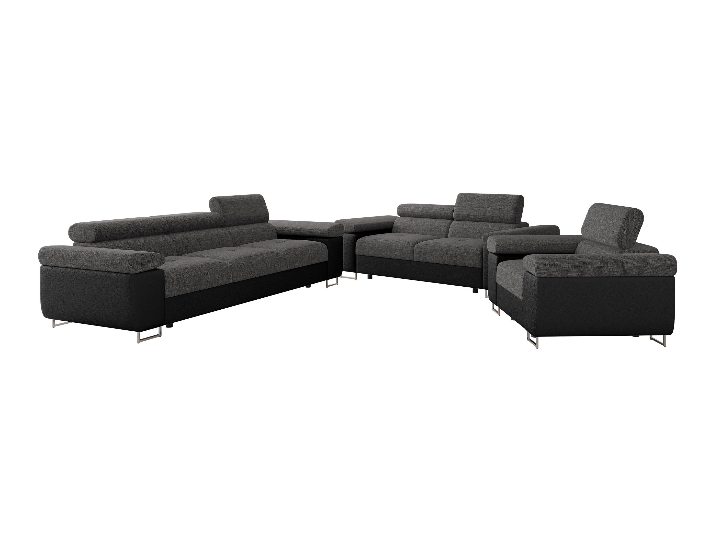 Set tapaciranog nameštaja Comfivo Vinetum (Soft 011 + Lux 06)