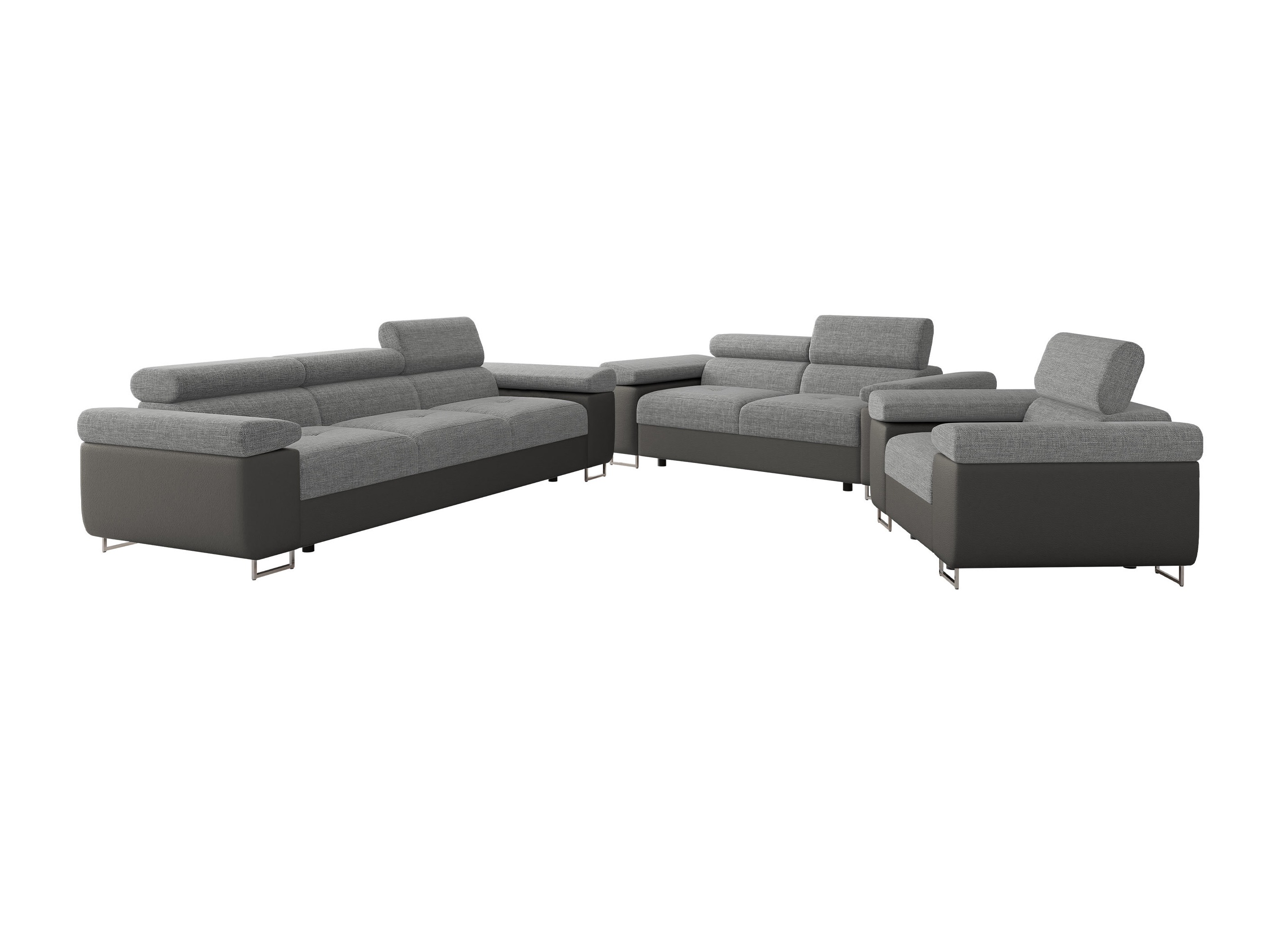 Set tapaciranog nameštaja Comfivo Vinetum (Soft 029 + Lux 05)