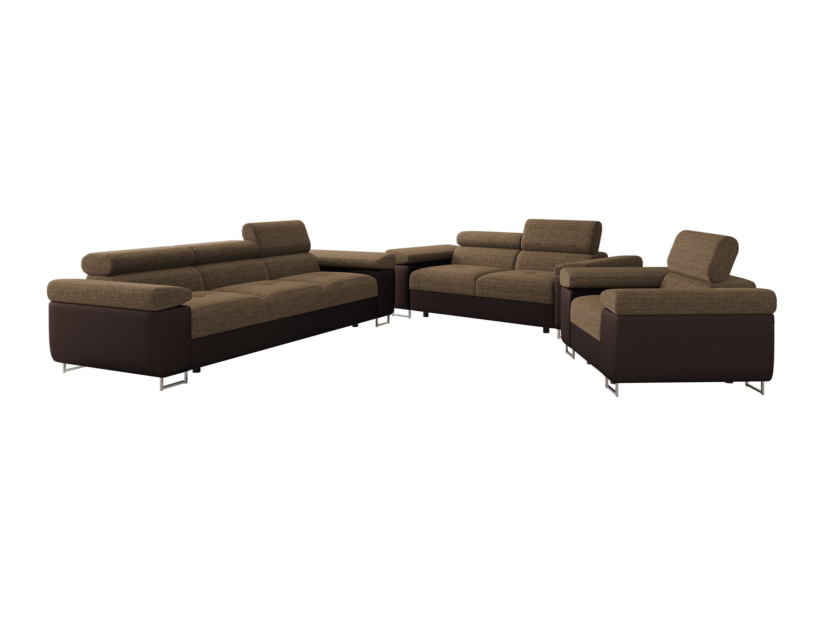 Set tapaciranog nameštaja Comfivo Vinetum (Soft 066 + Lux 03)