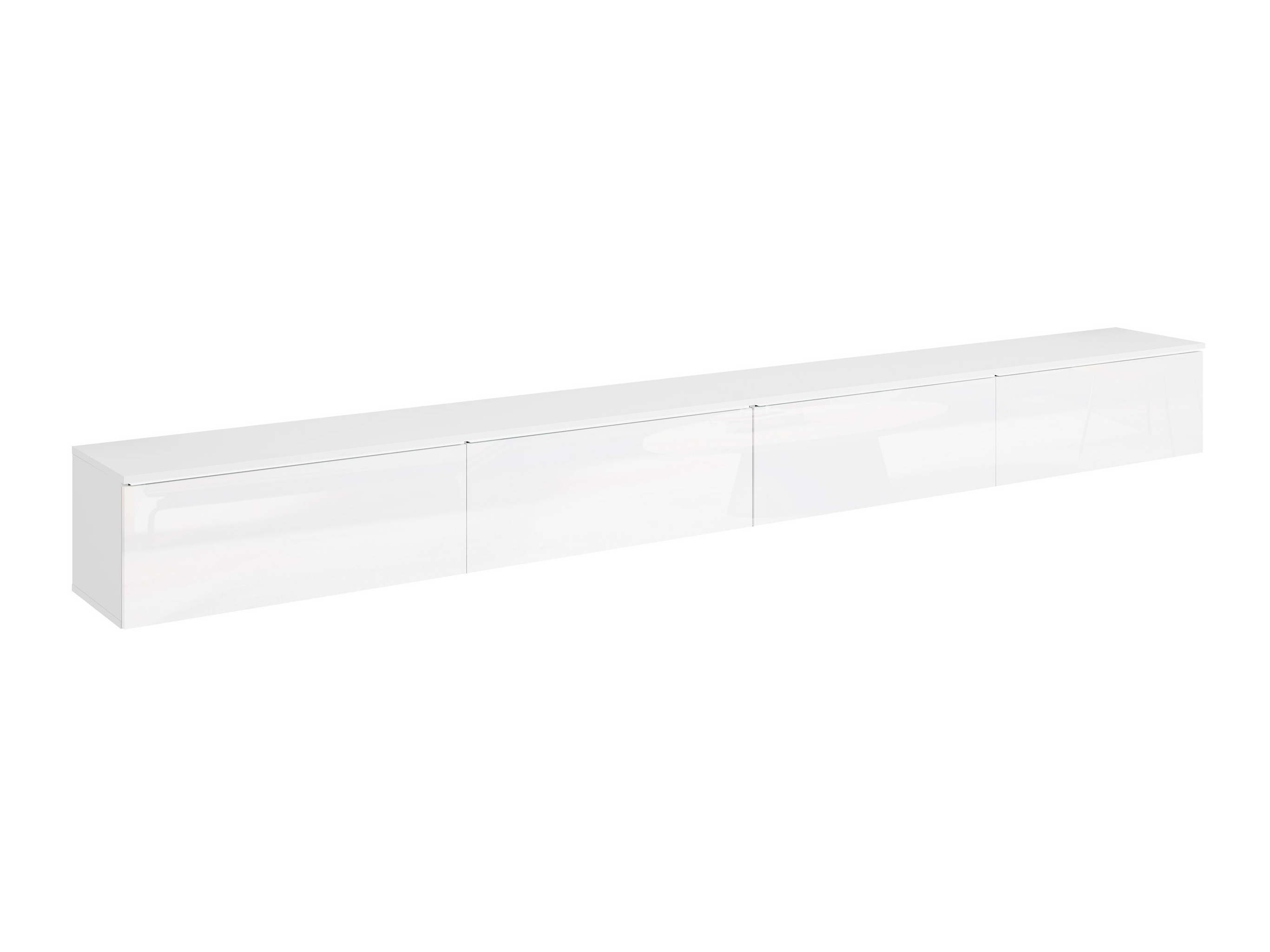 TV komoda Sarasota 199 (Belo + Sjajno belo)
