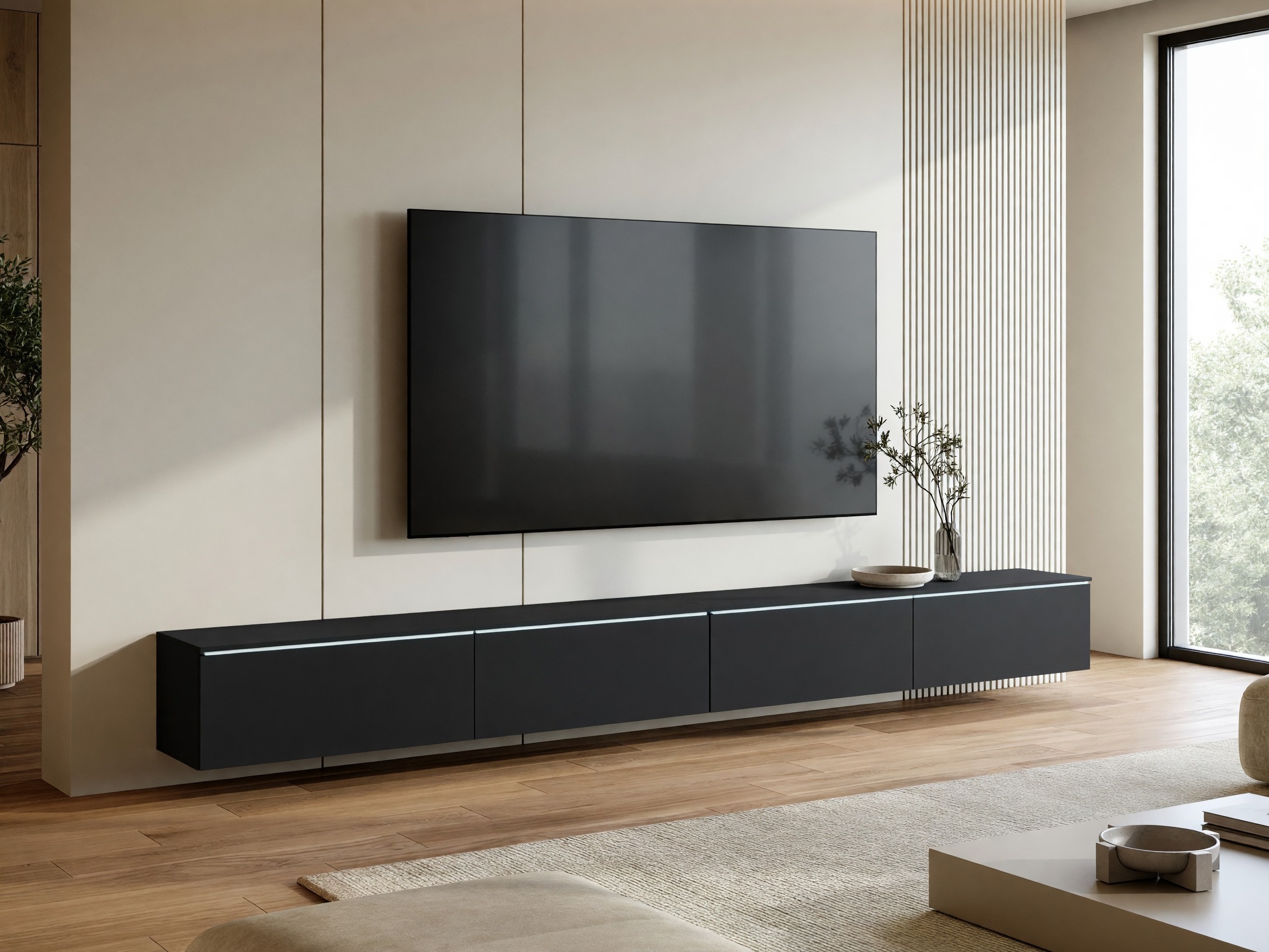 TV komoda Sarasota 199 (Crno)
