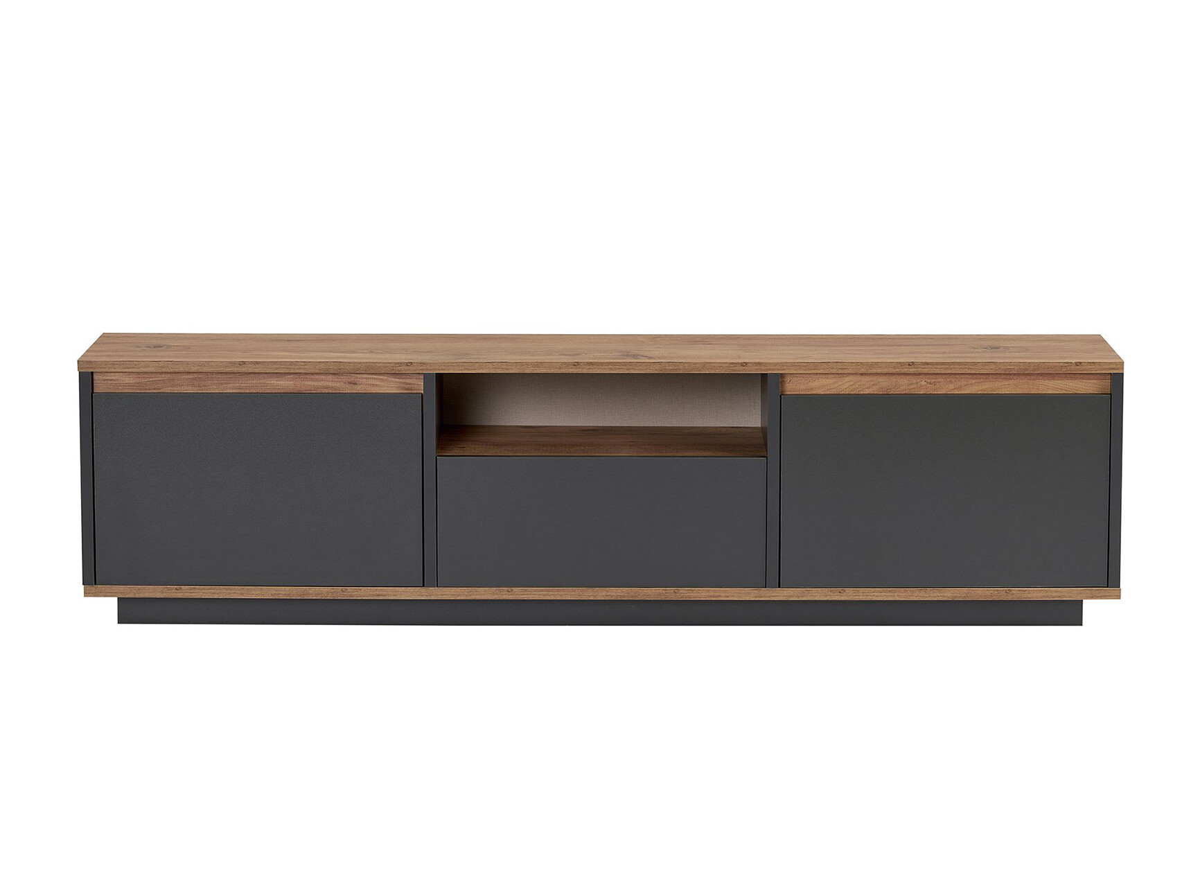 TV komoda Novato 167 (Antracit + Bor)