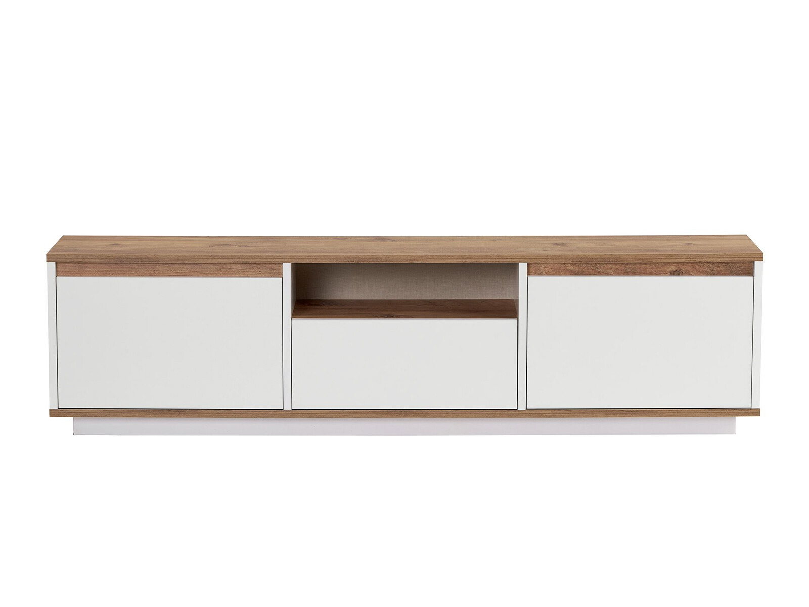 TV komoda Novato 167 (Belo + Bor)