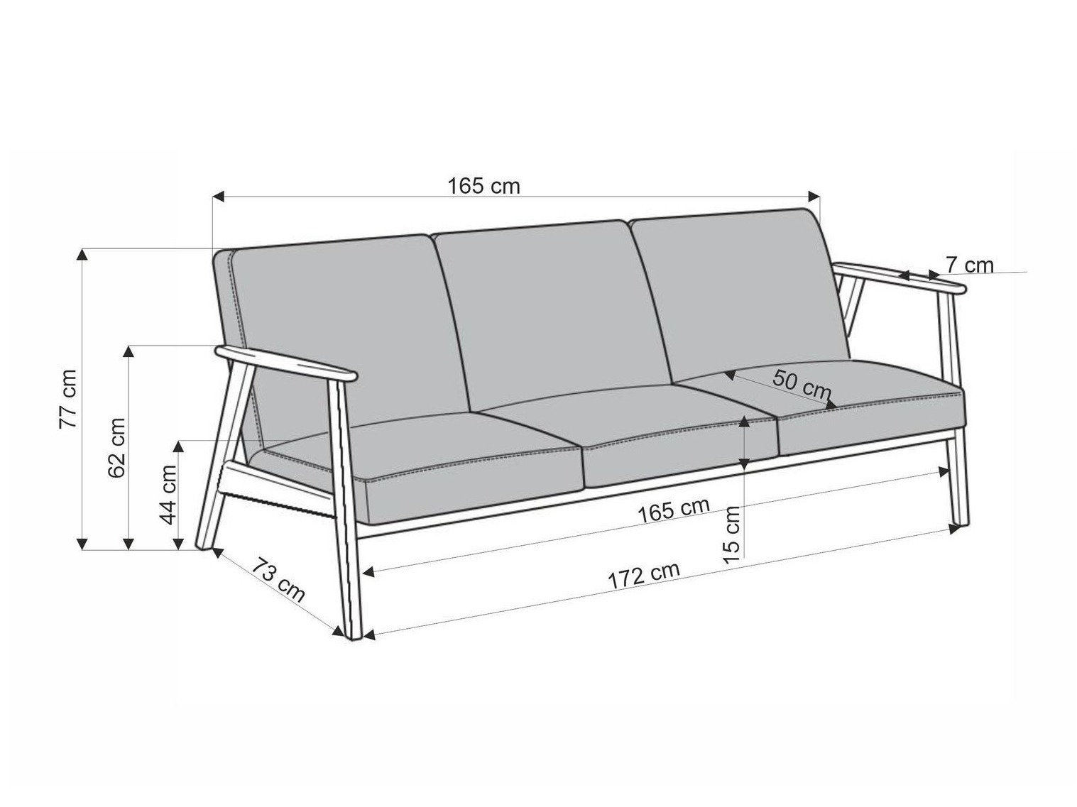 Sofa Houston 2117 (Castel 93)