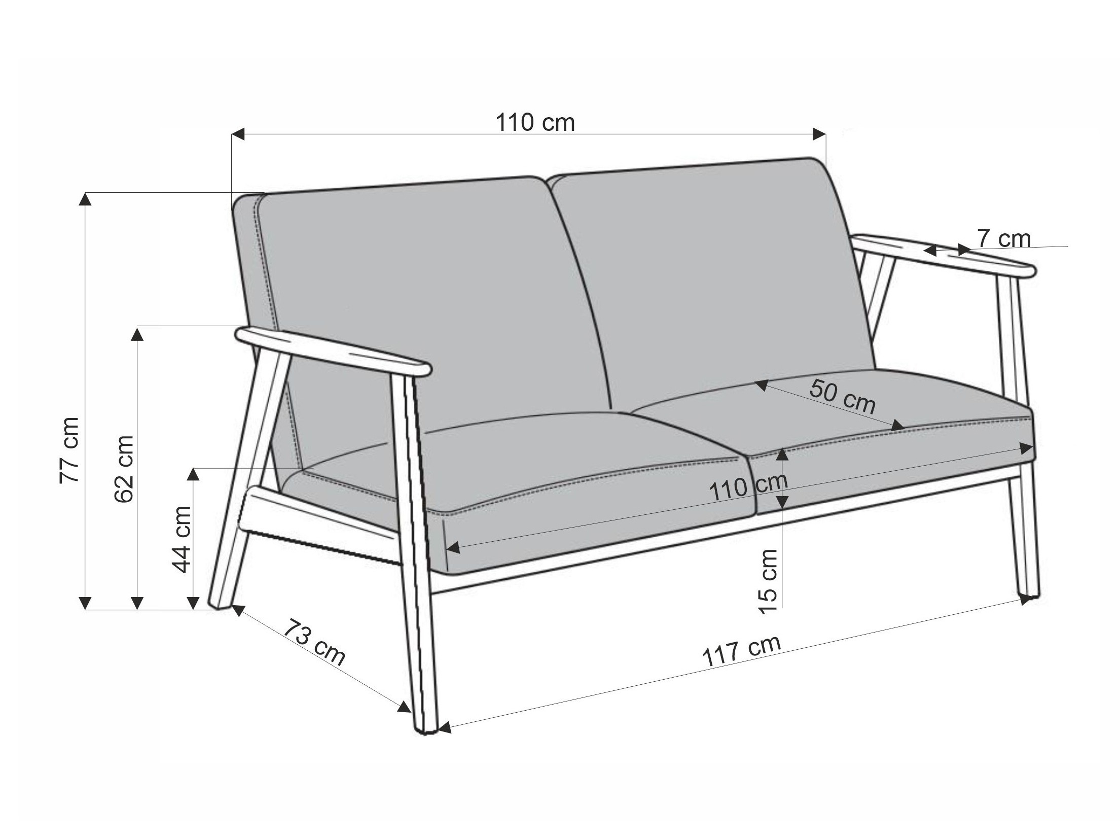 Sofa Houston 2144 (Castel 39)