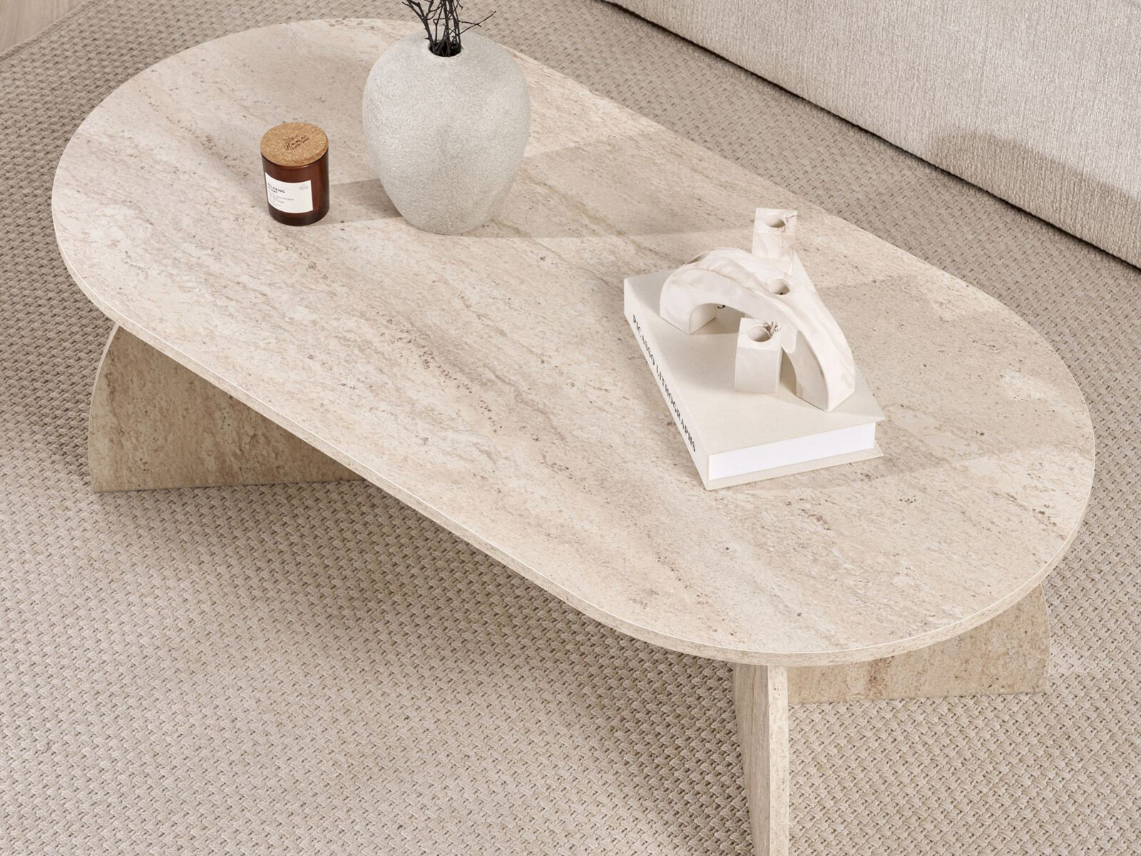 Stočić za kafu Novato 168 (Svetlo Travertine)